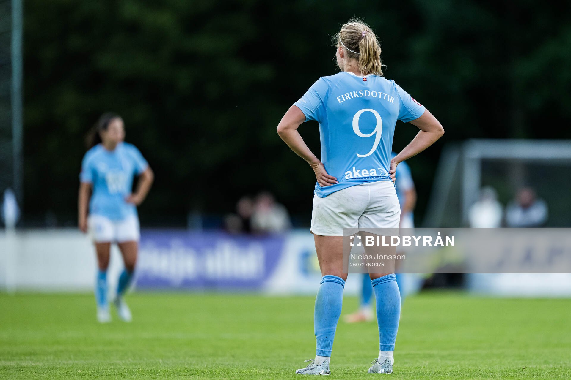 Malmö FFs Hlin Eiriksdottir deppar
