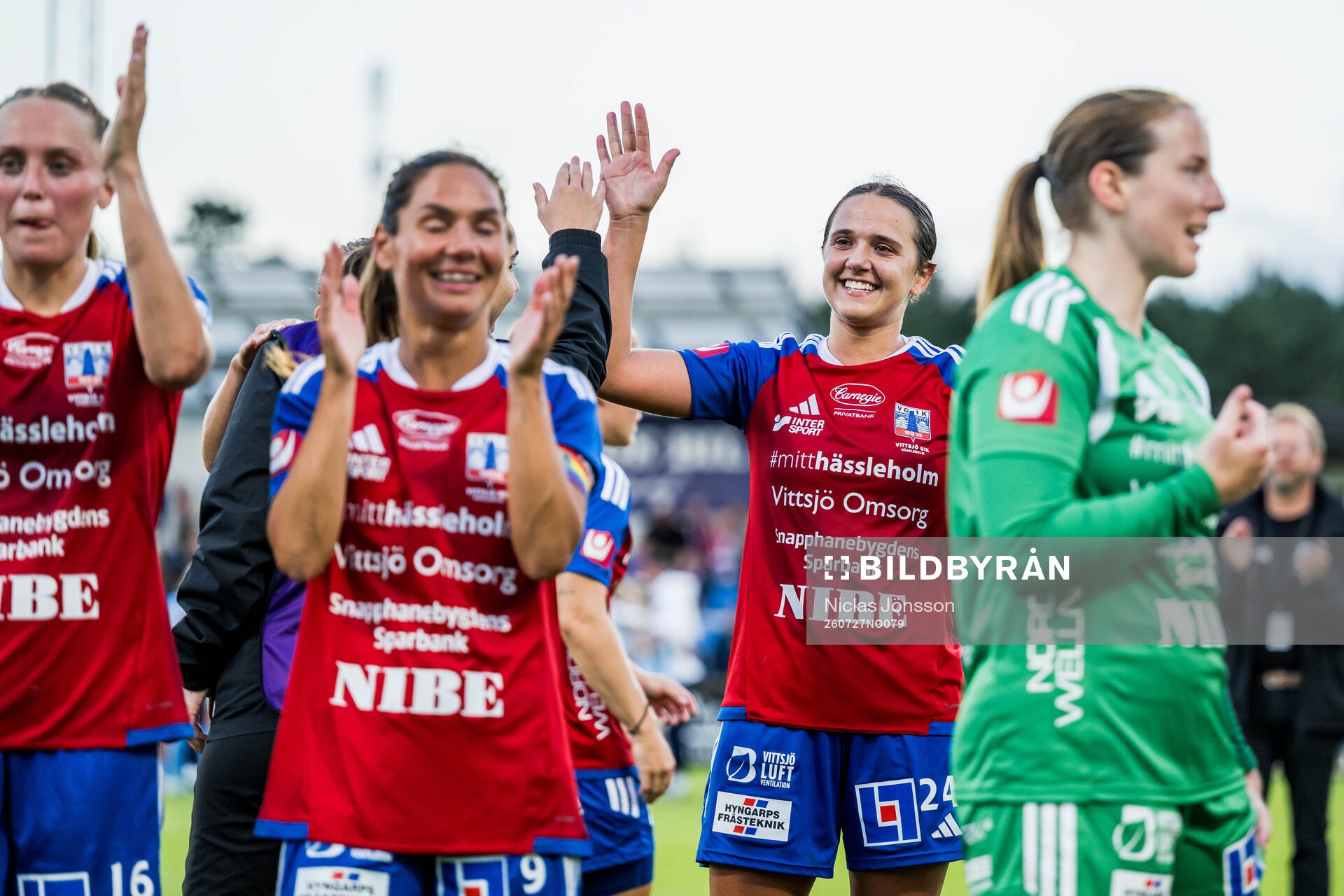 Vittsjös Daniela Galic jublar