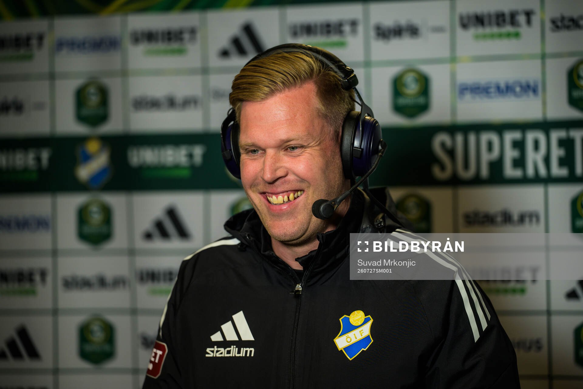 Östers tränare Daniel Friberg