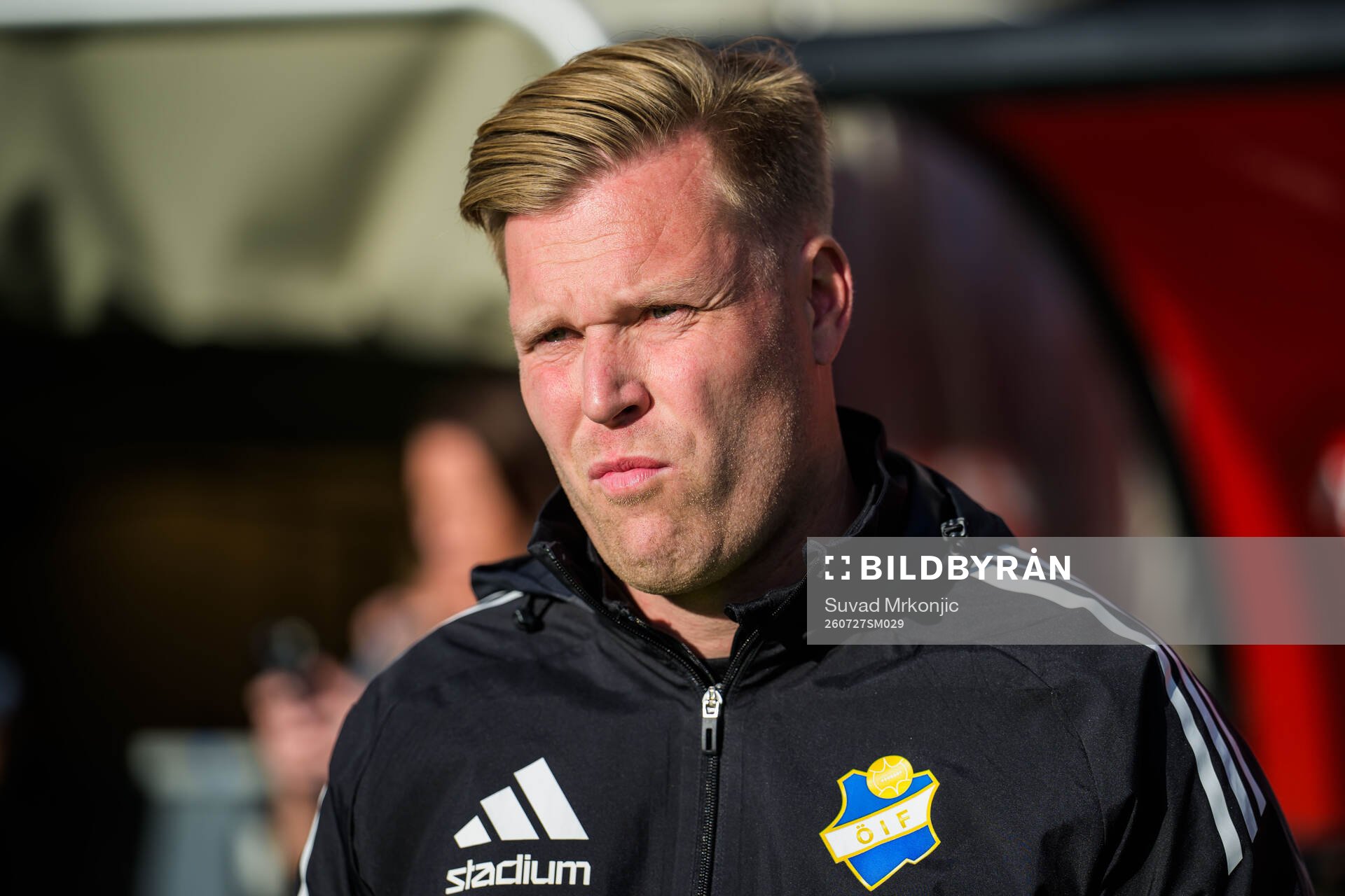 Östers tränare Daniel Friberg