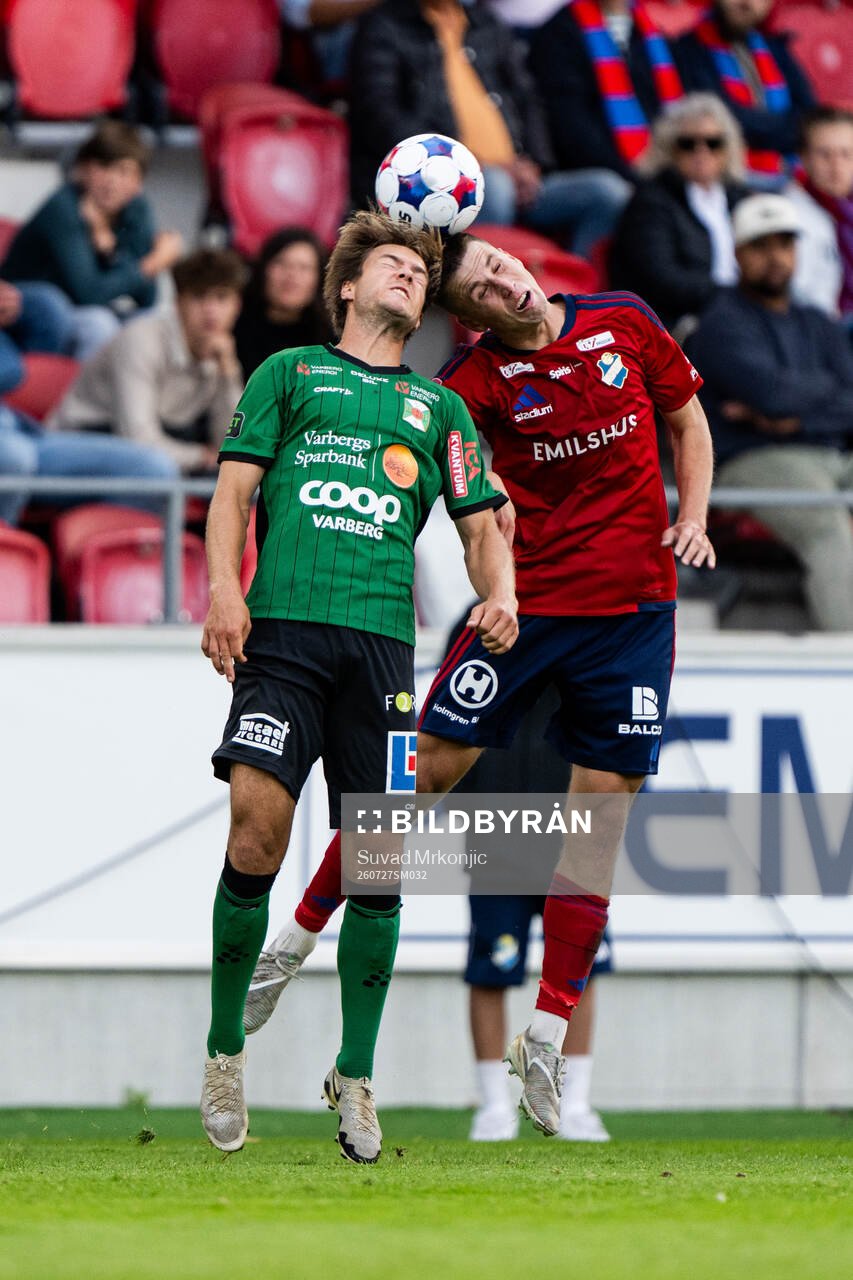 Varbergs Albin Winbo och Östers Filip Olsson