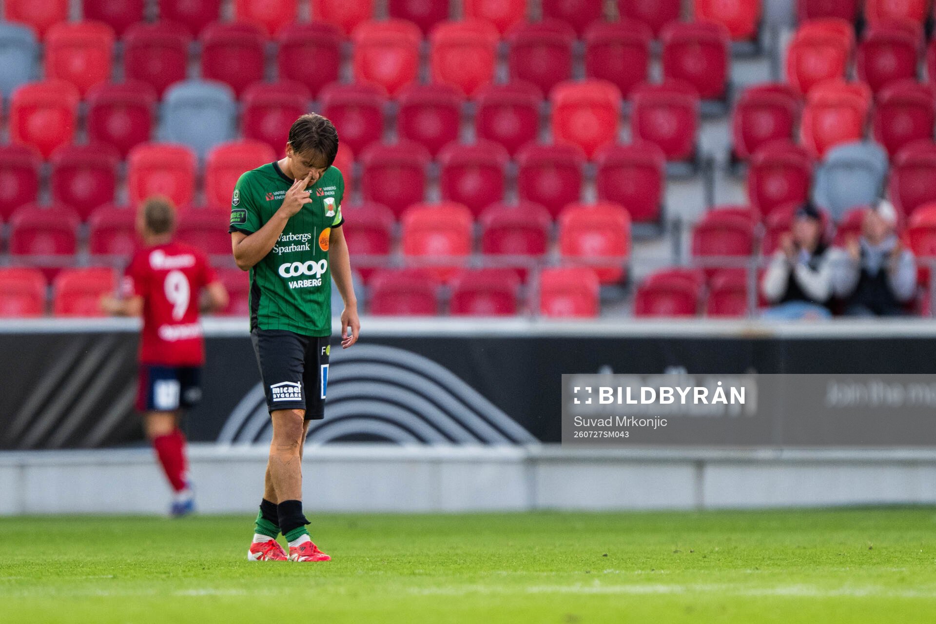 Varbergs Isak Valentin Vidjeskog deppar