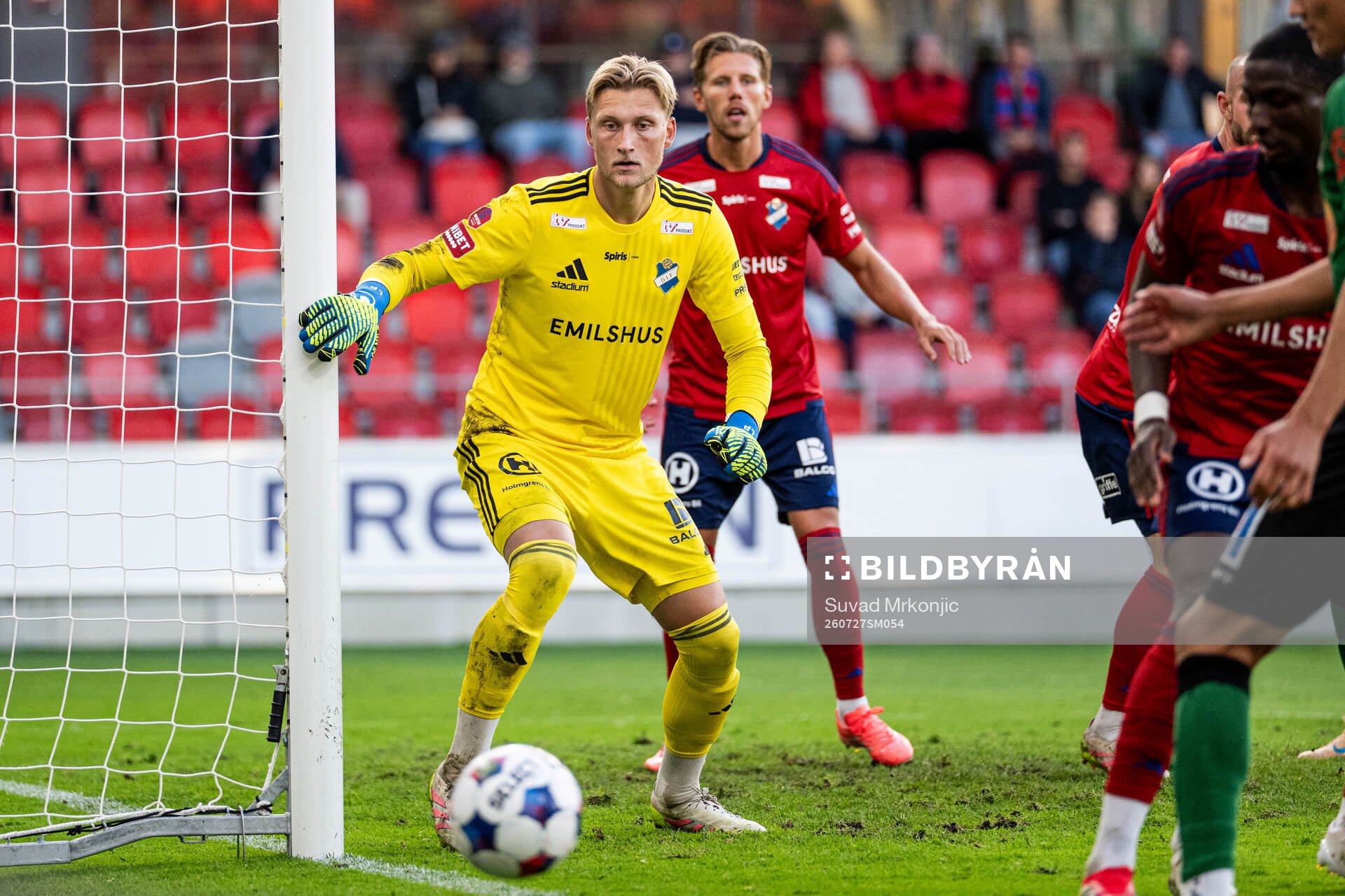 Östers målvakt Carl Lundahl Persson