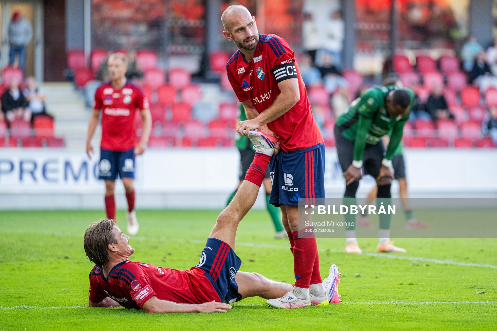 Östers Mattis Adolfsson och Sebastian Hedlund