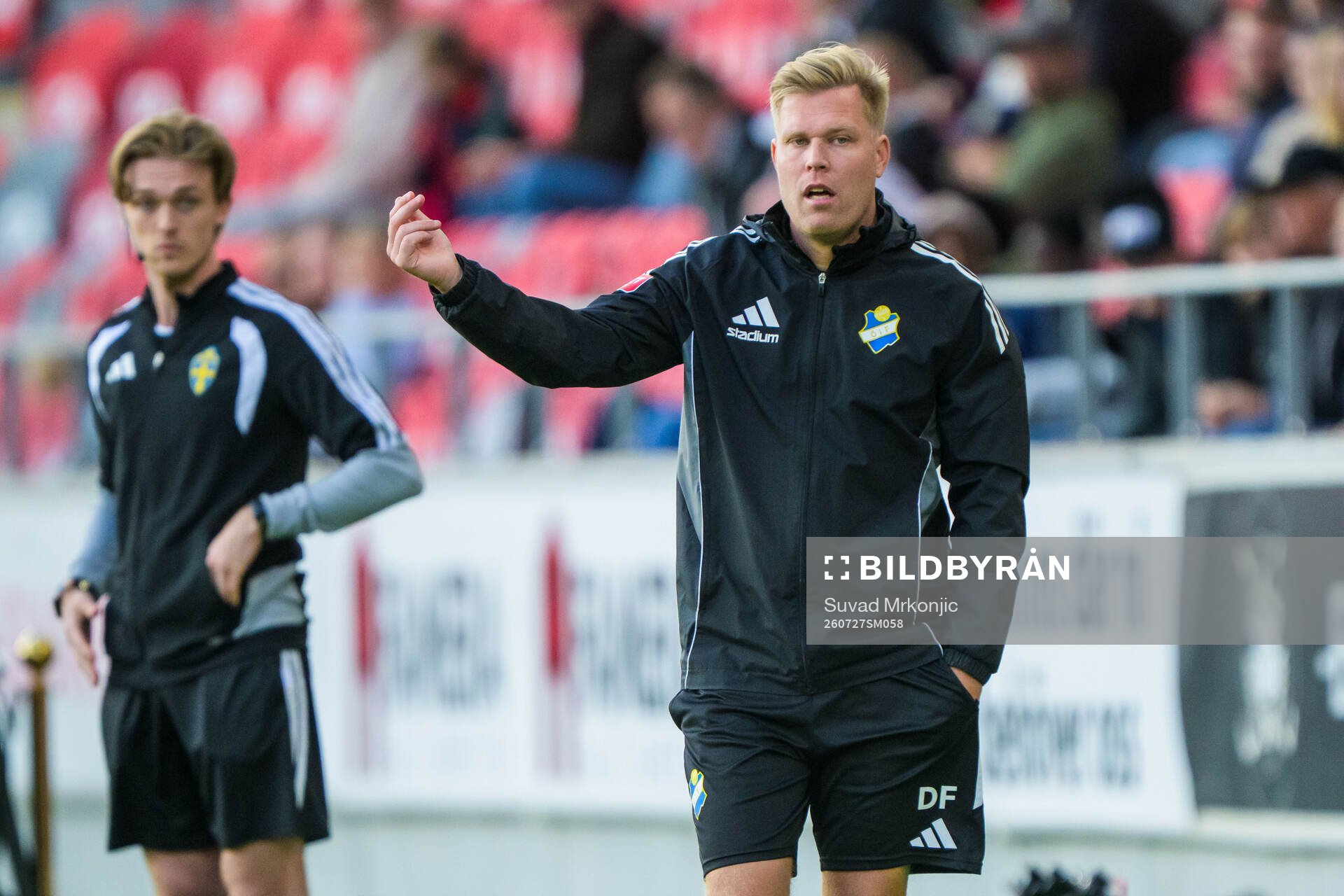 Östers tränare Daniel Friberg
