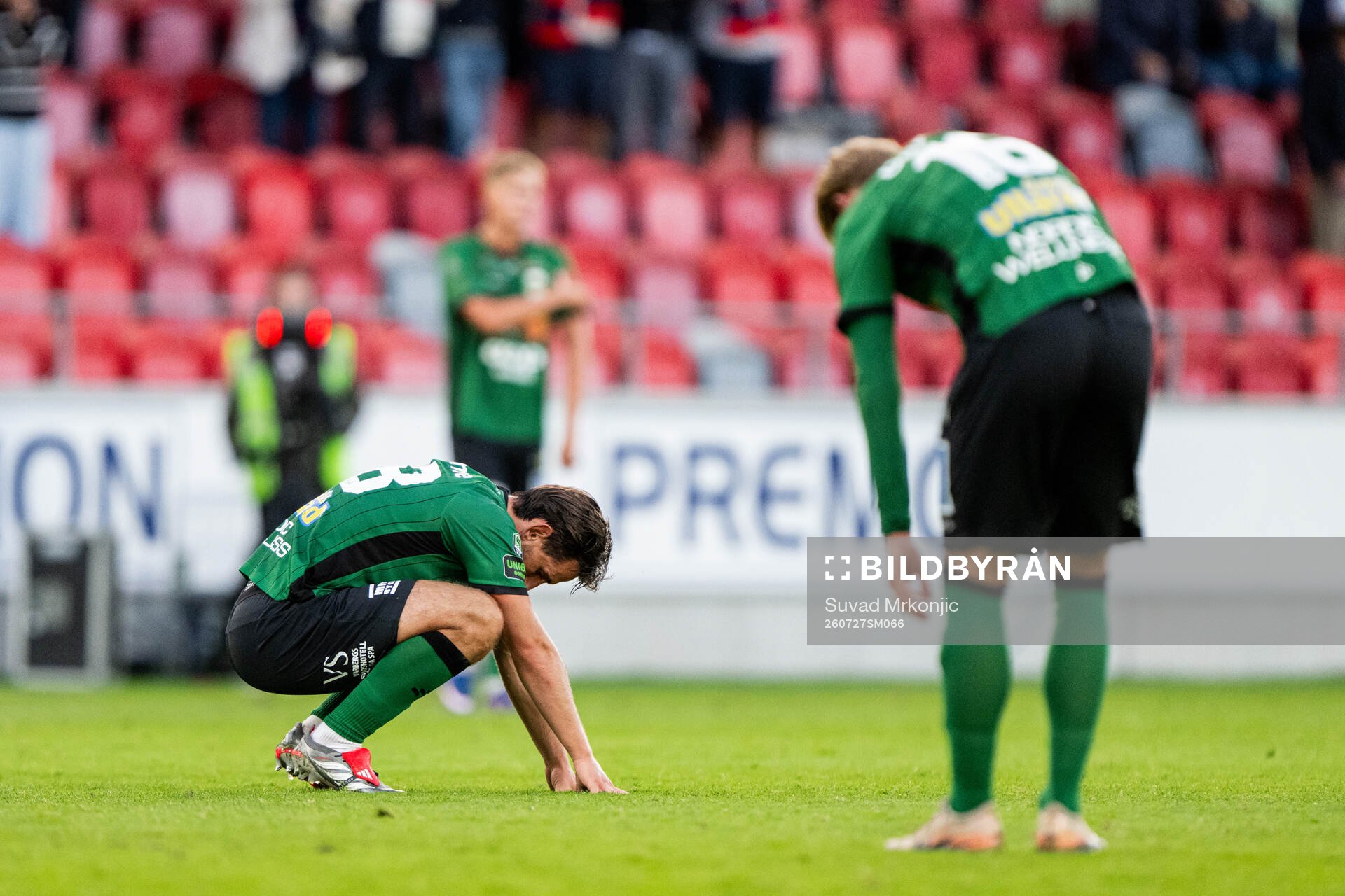Varbergs Erion Sadiku deppar