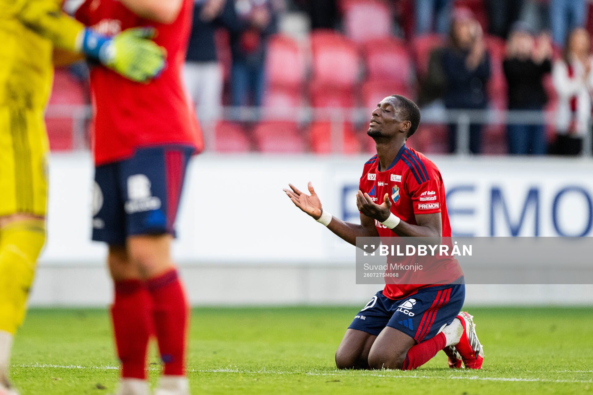 Östers Musa Jatta jublar