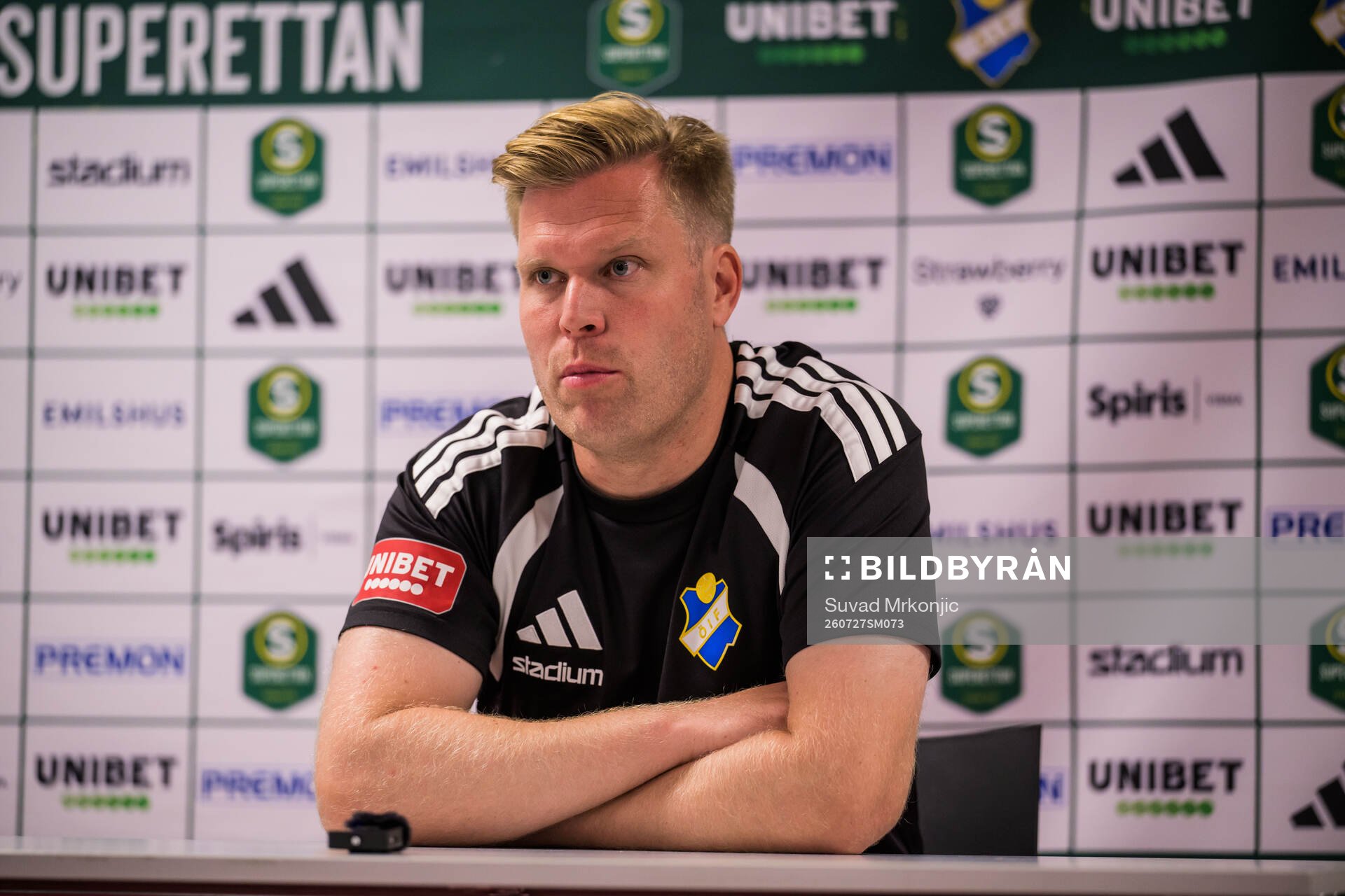 Östers tränare Daniel Friberg