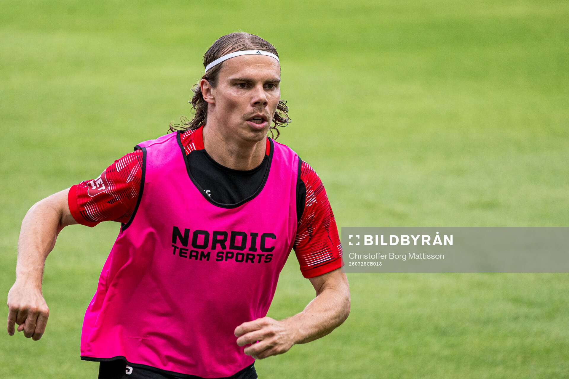 Nordic Uniteds Elias Andersson