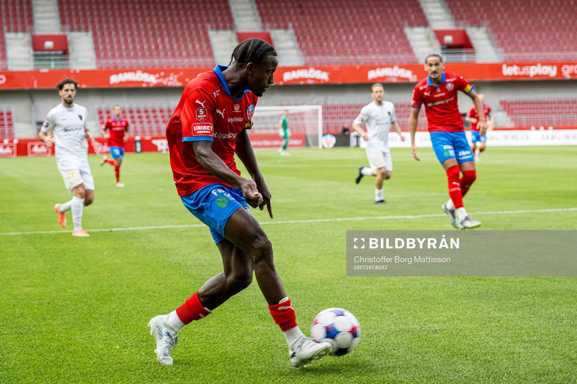 Helsingborgs Clancy Valere Biten