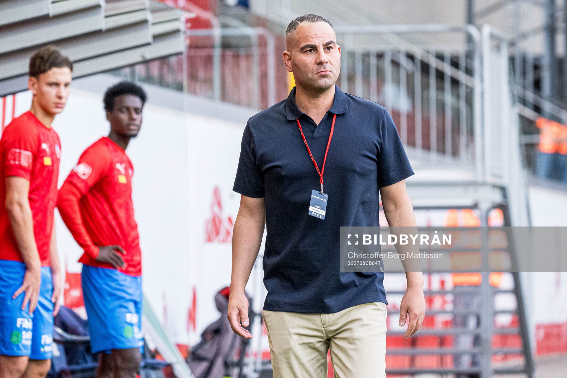 Helsingborgs Klubbdirektör Reda Chahrour