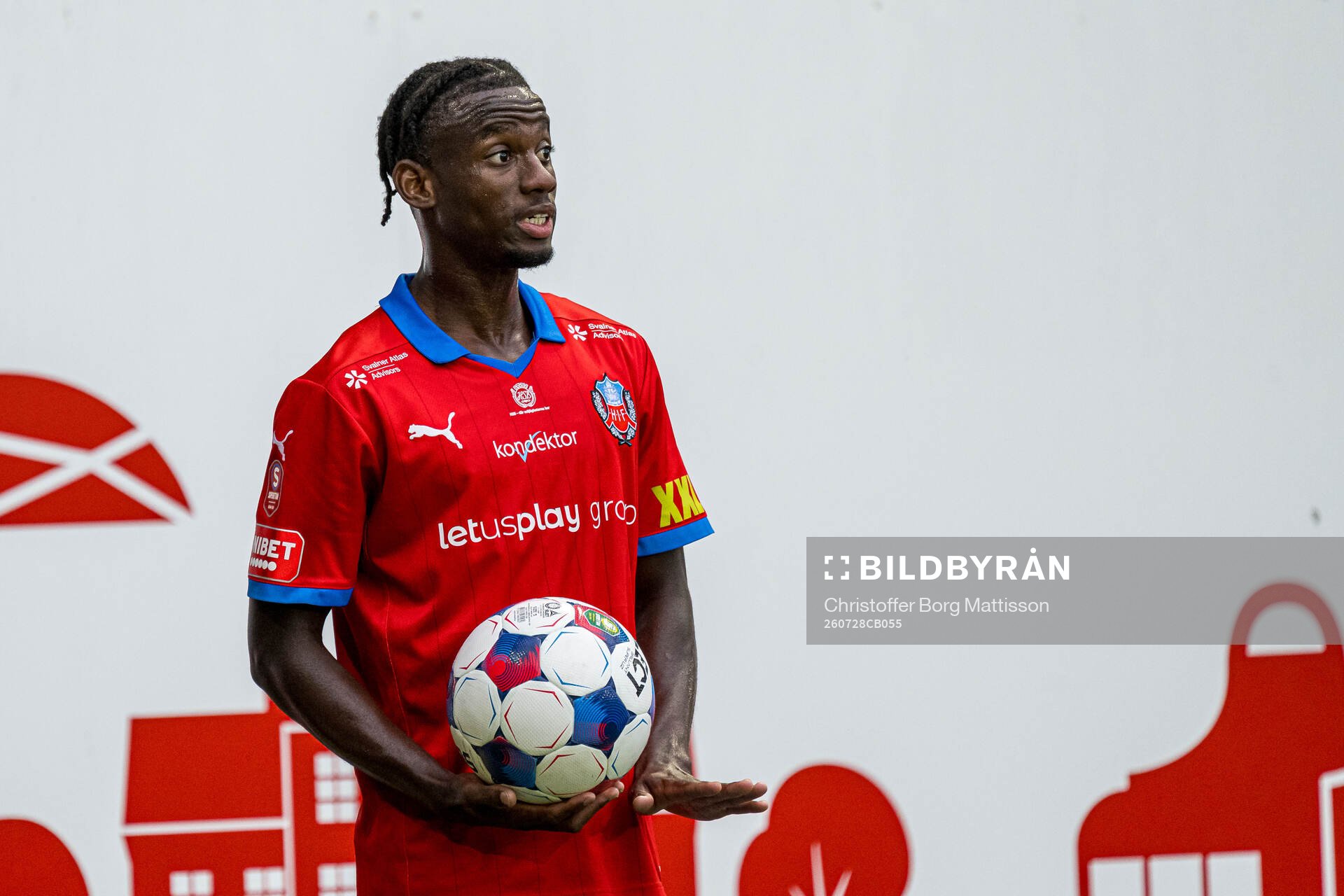 Helsingborgs Clancy Valere Biten
