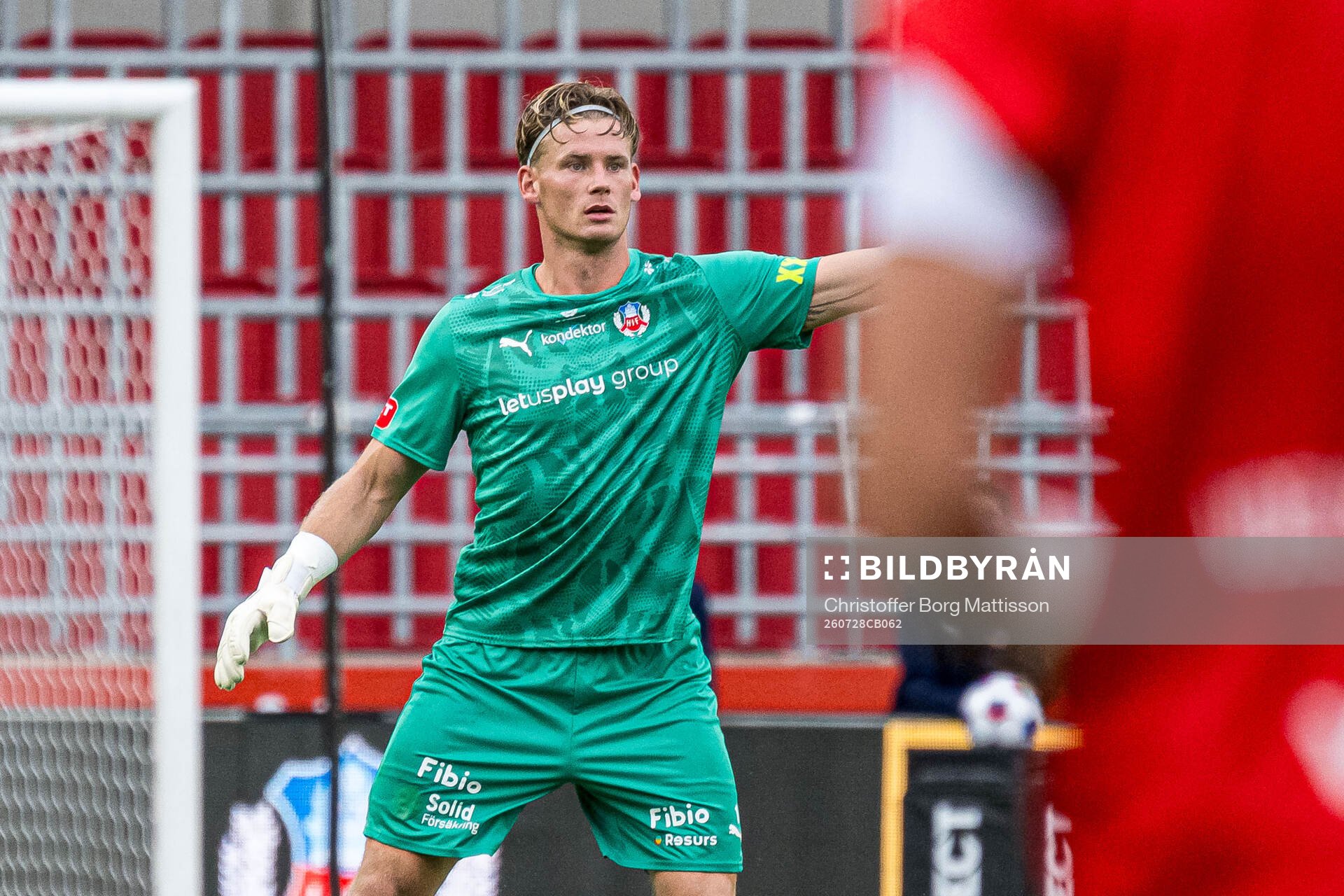 Helsingborgs målvakt Johan Brattberg