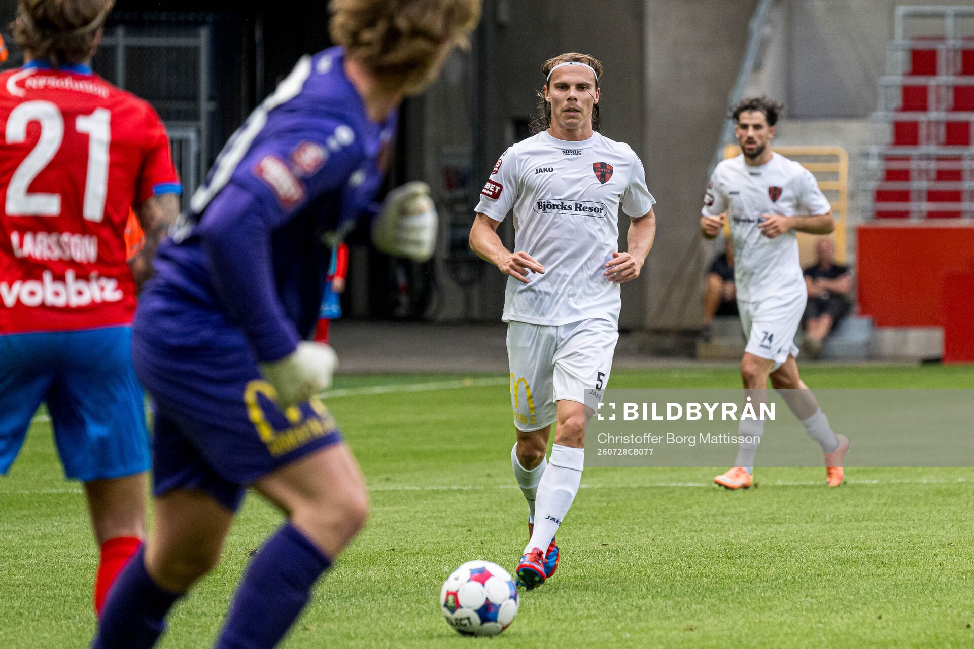 Nordic Uniteds Elias Andersson