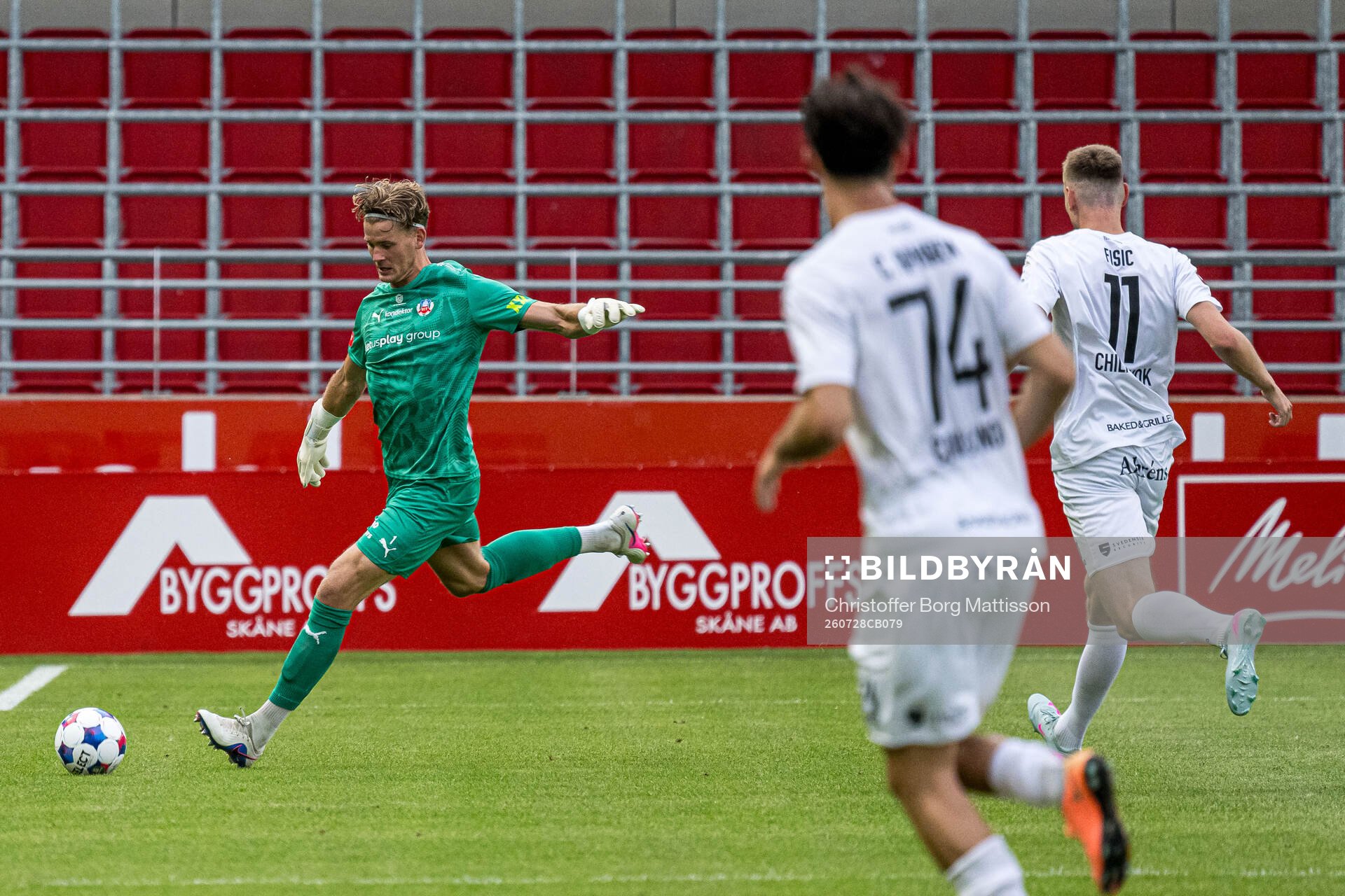 Helsingborgs målvakt Johan Brattberg