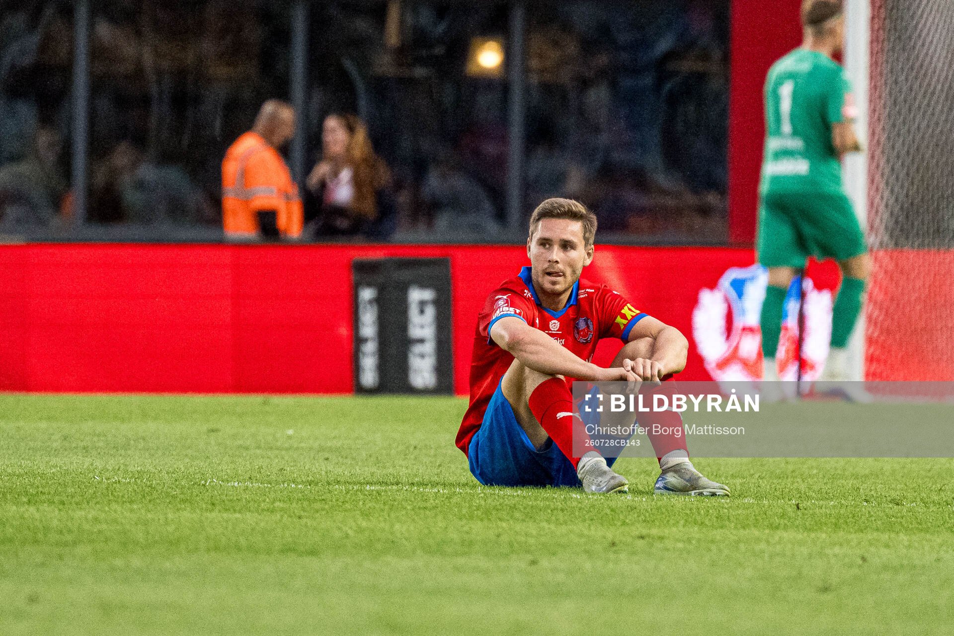 Helsingborgs Simon Bengtsson deppar