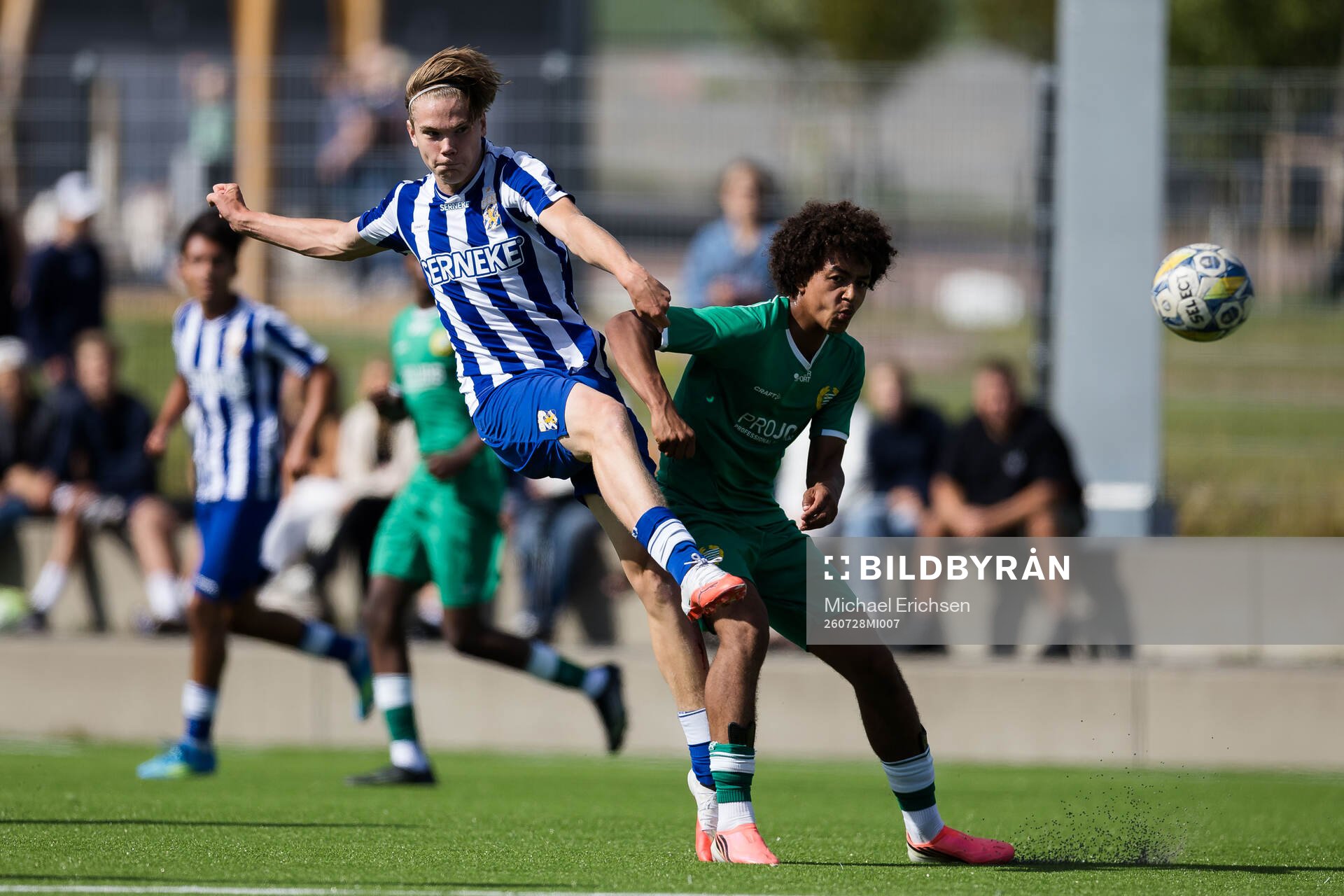 IFK Göteborgs Hannes Skånberg och Hammarbys Ison Lindsay