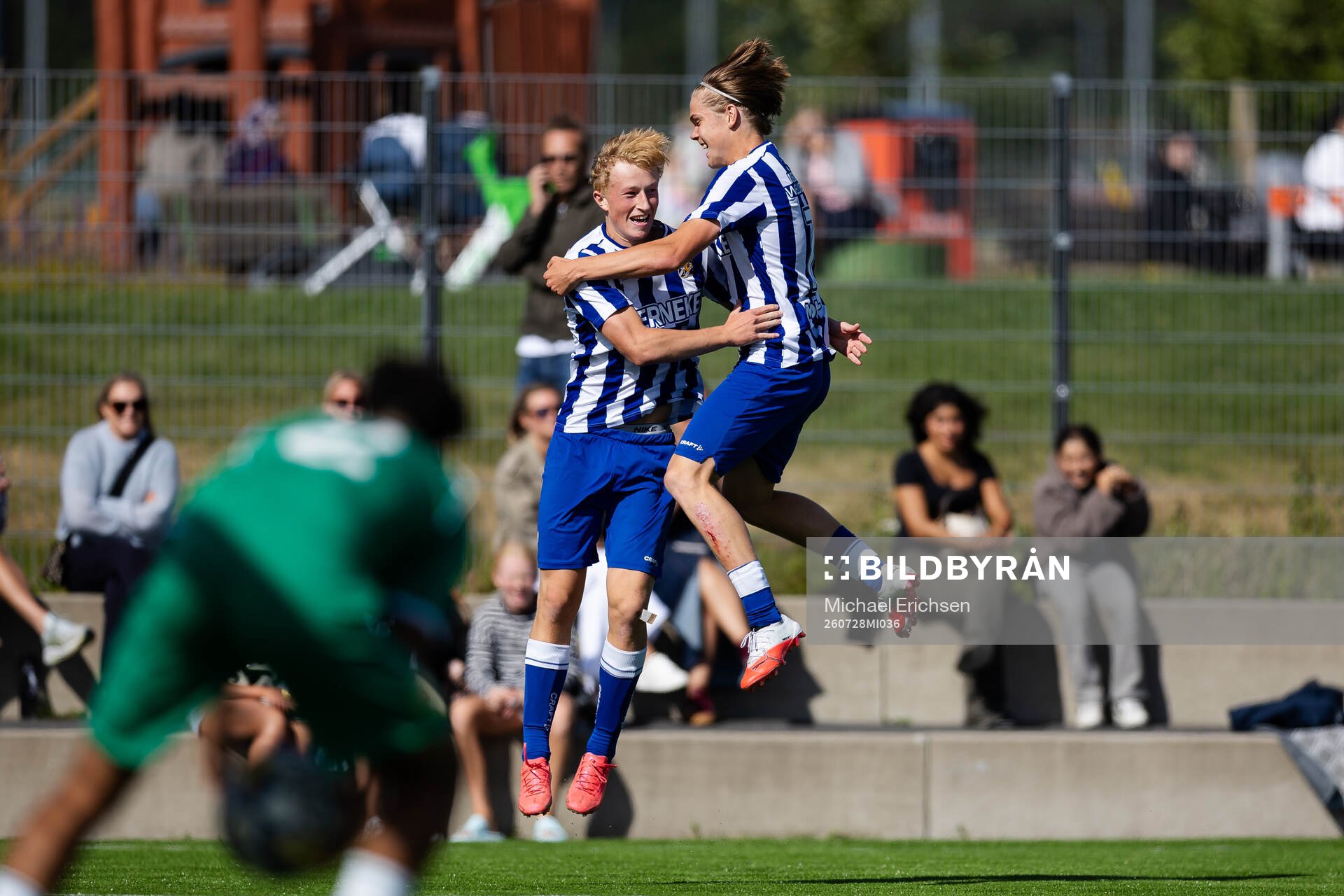 IFK Göteborgs Alvin Nordstrand jublar