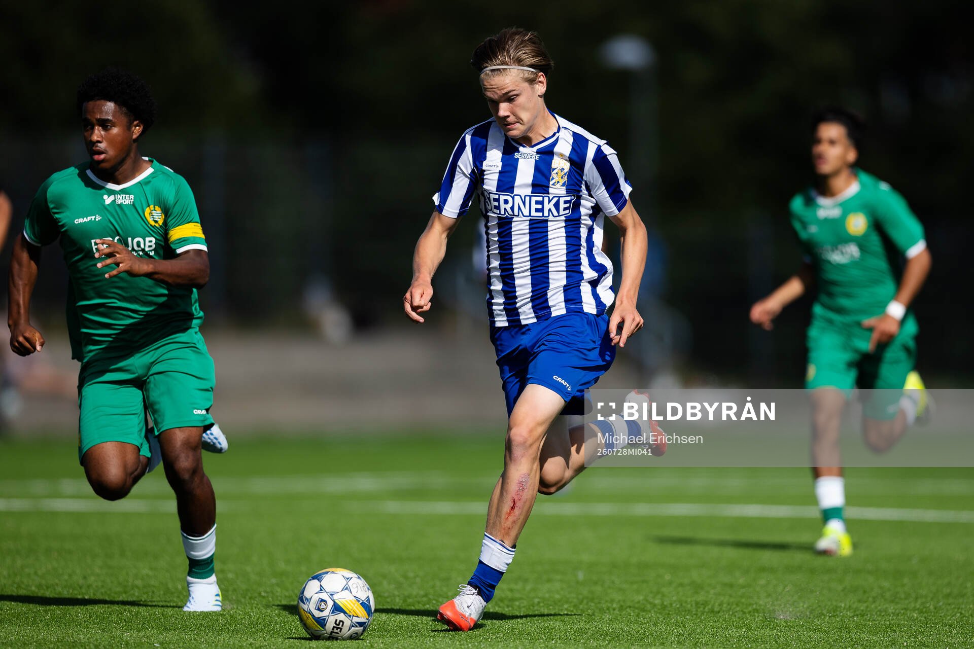 Hammarbys William Wassgren Forje och IFK Göteborgs Hannes