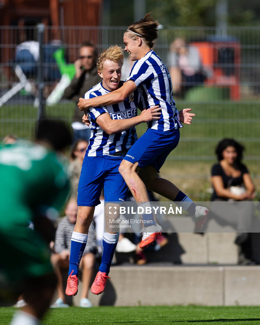 IFK Göteborgs Alvin Nordstrand jublar