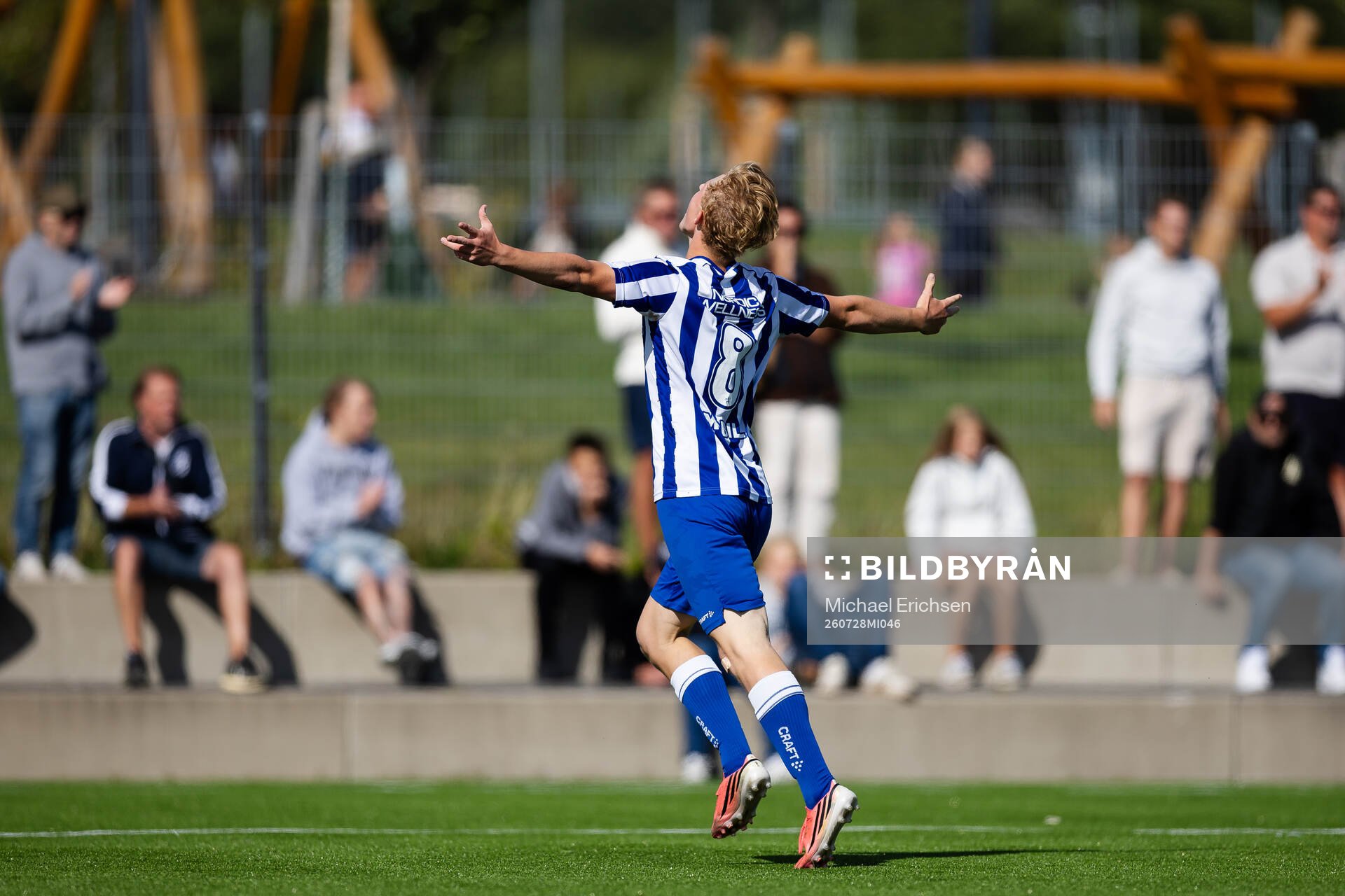 IFK Göteborgs Alvin Nordstrand jublar