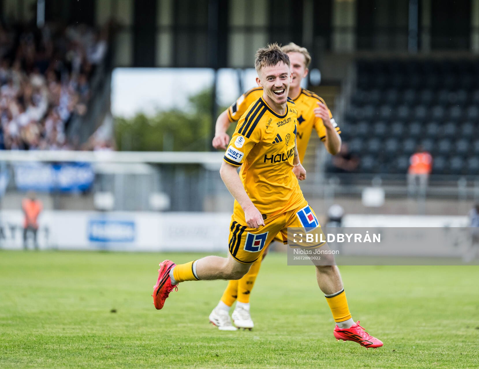 IFK Norrköpings Ryan Nelson jublar