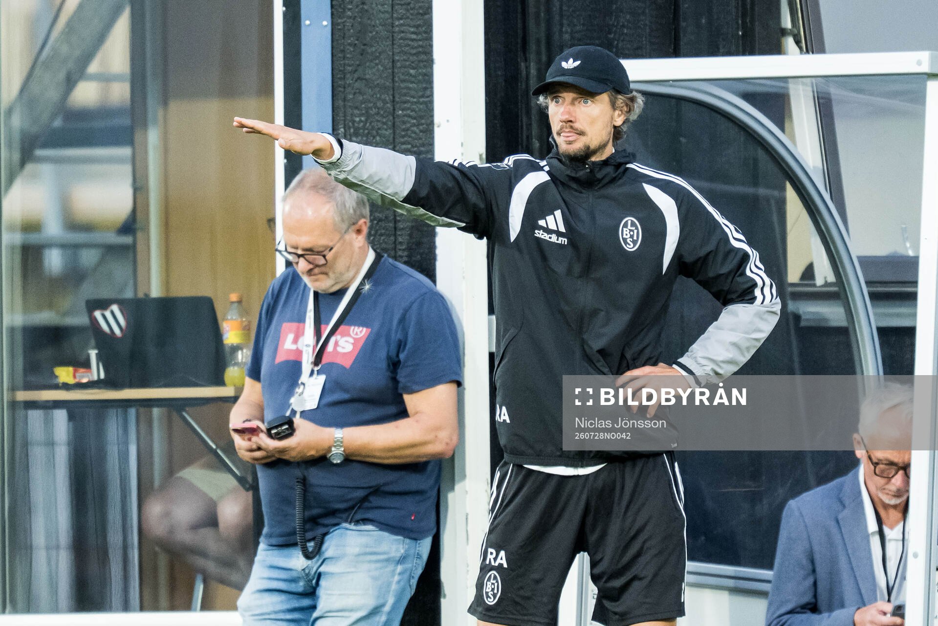 Landskronas tränare Robin Asterhed