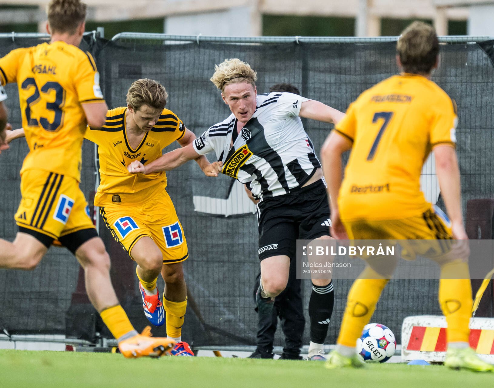 IFK Norrköpings Ture Sandberg och Landskronas Gustaf