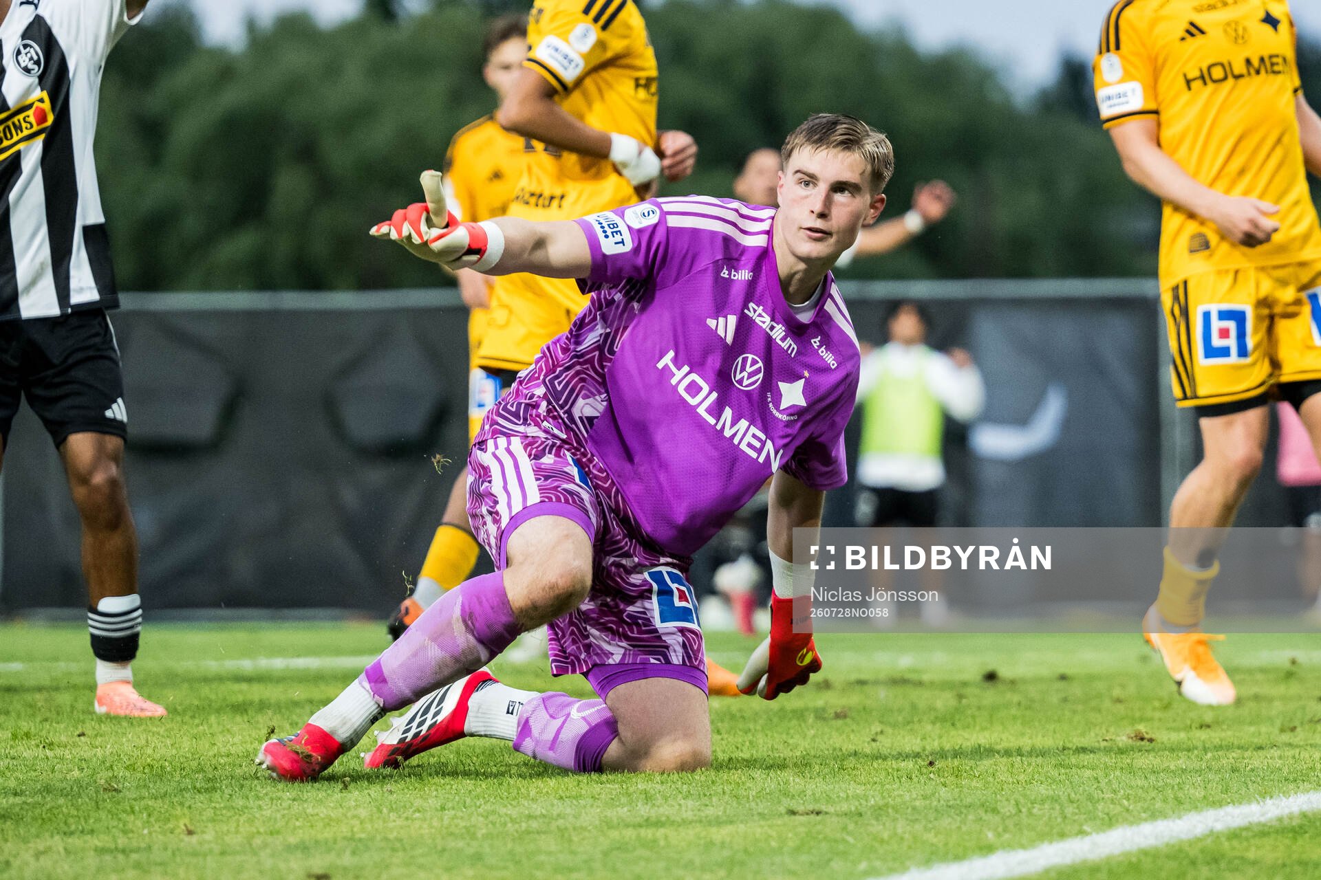 IFK Norrköpings målvakt Theo Krantz