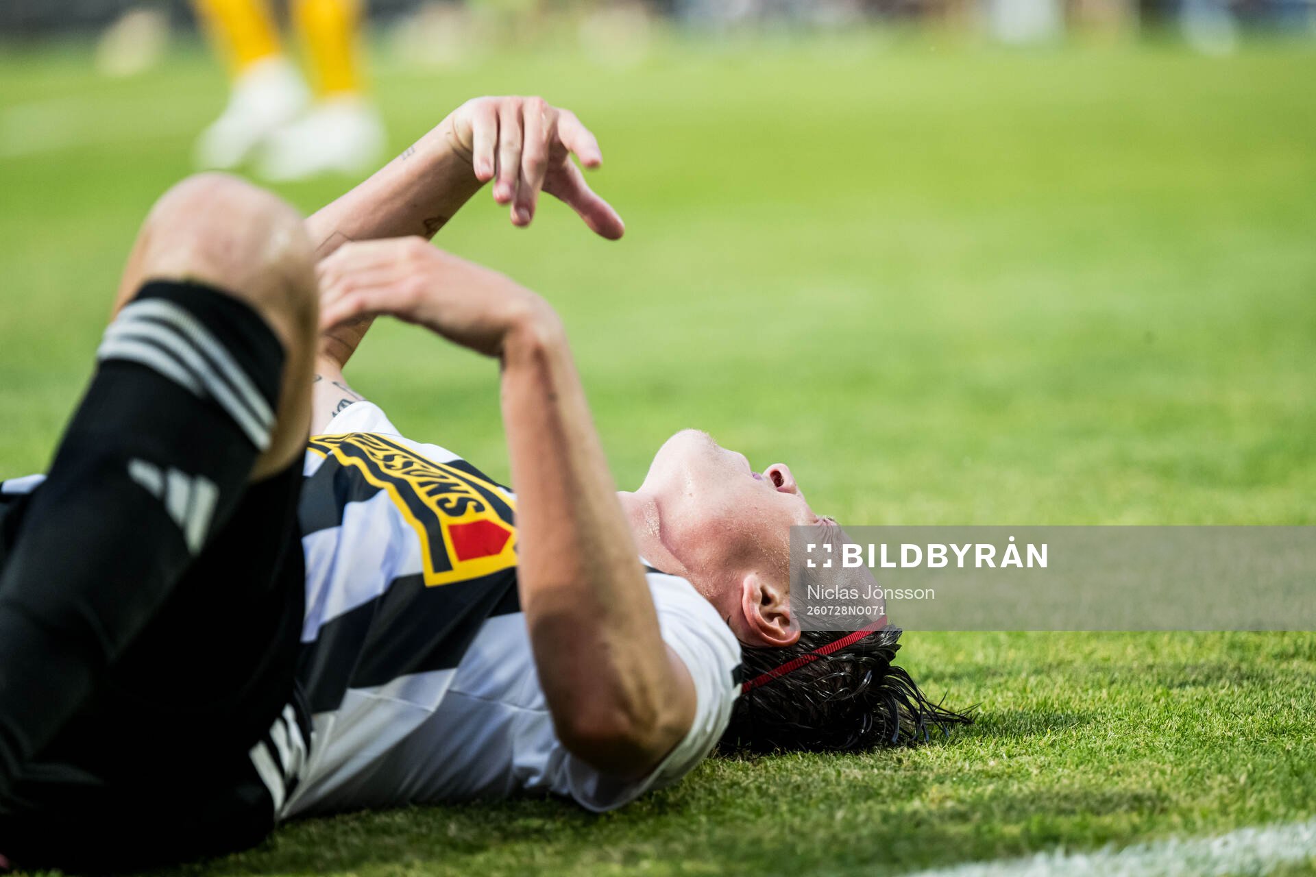 Landskronas Kevin Jensen har ont