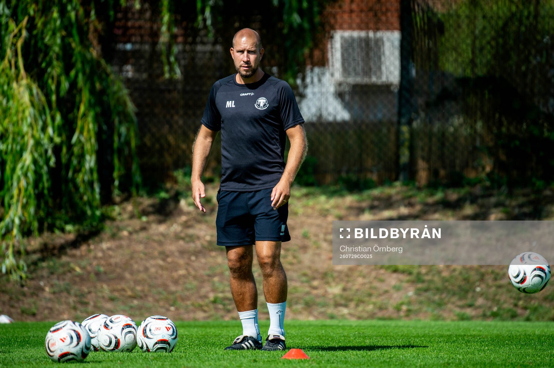 Assisterande tränare Mattias Lindström