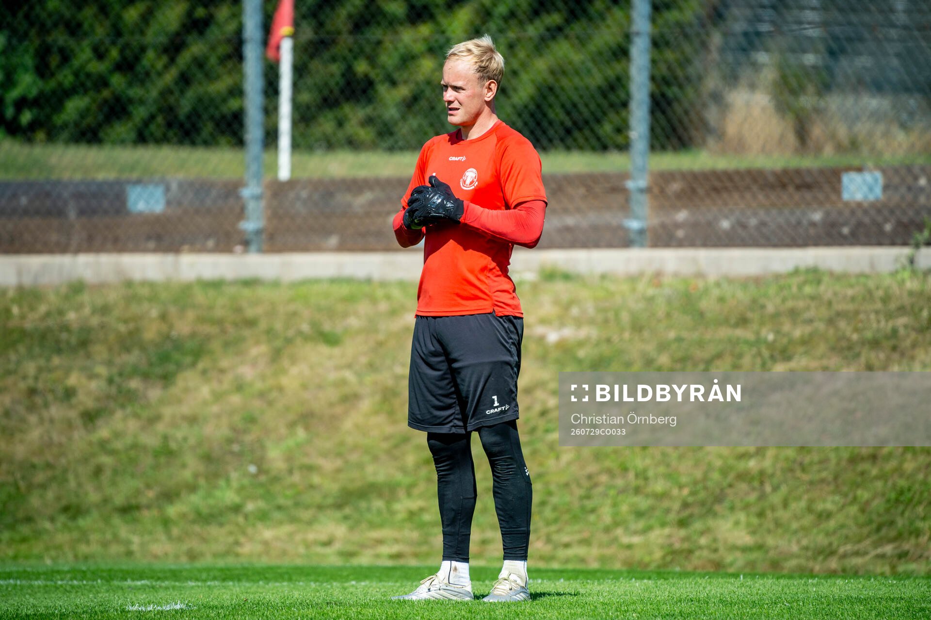 Målvakt Malte Påhlsson