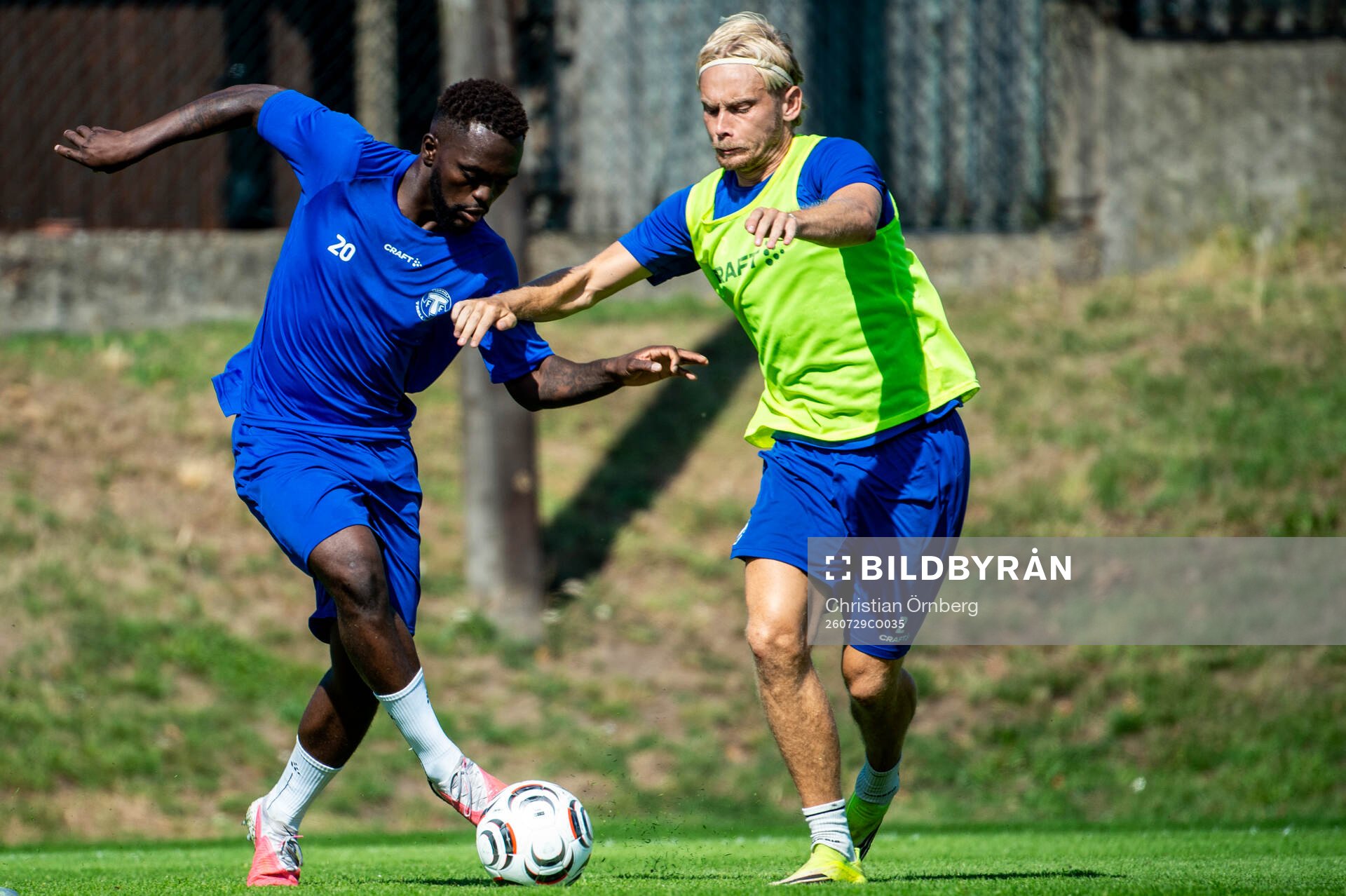 Kofi Asare och Johan Brannefalk