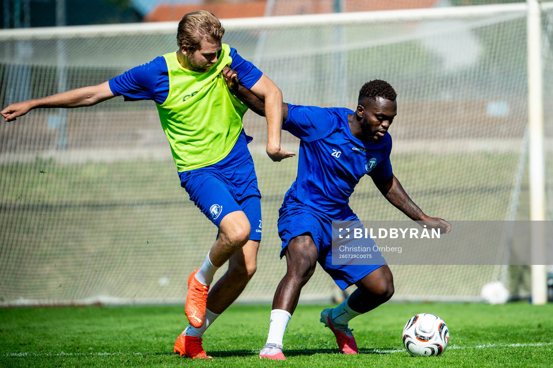 Niclas Bergmark och Kofi Asare