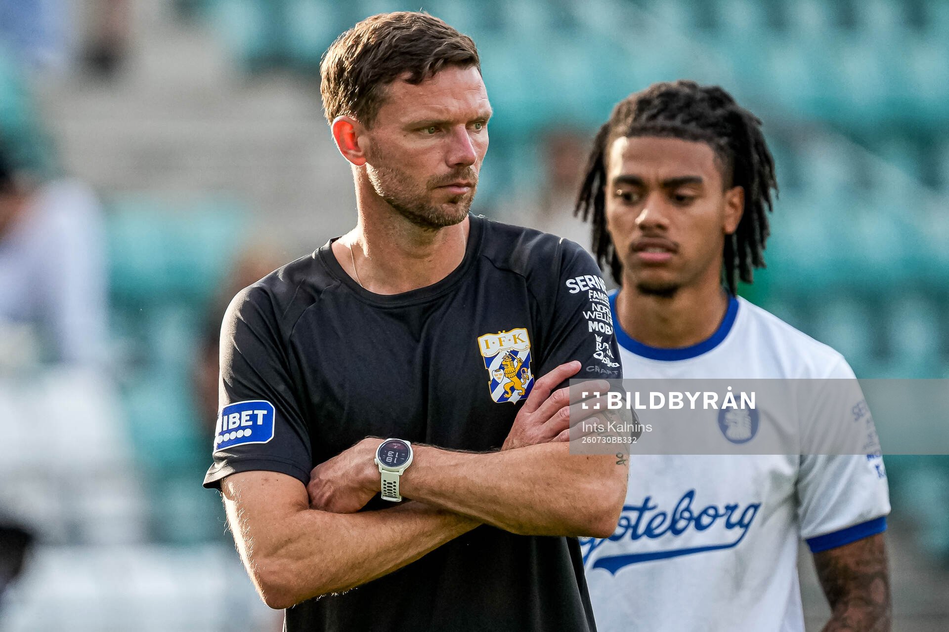 Assistant coach Marcus Berg of IFK Göteborg