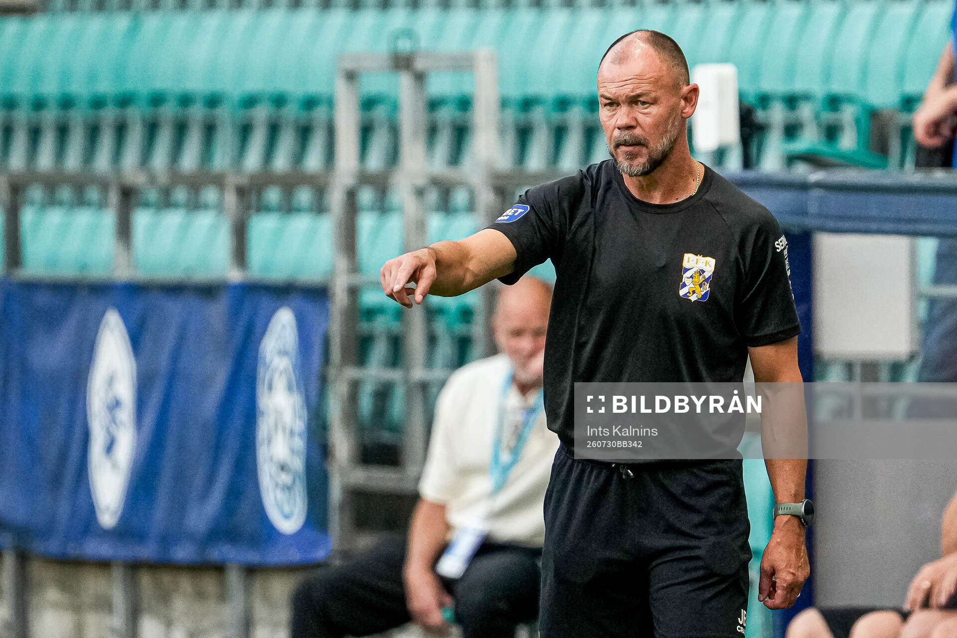 Coach Joachim Björklund of IFK Göteborg