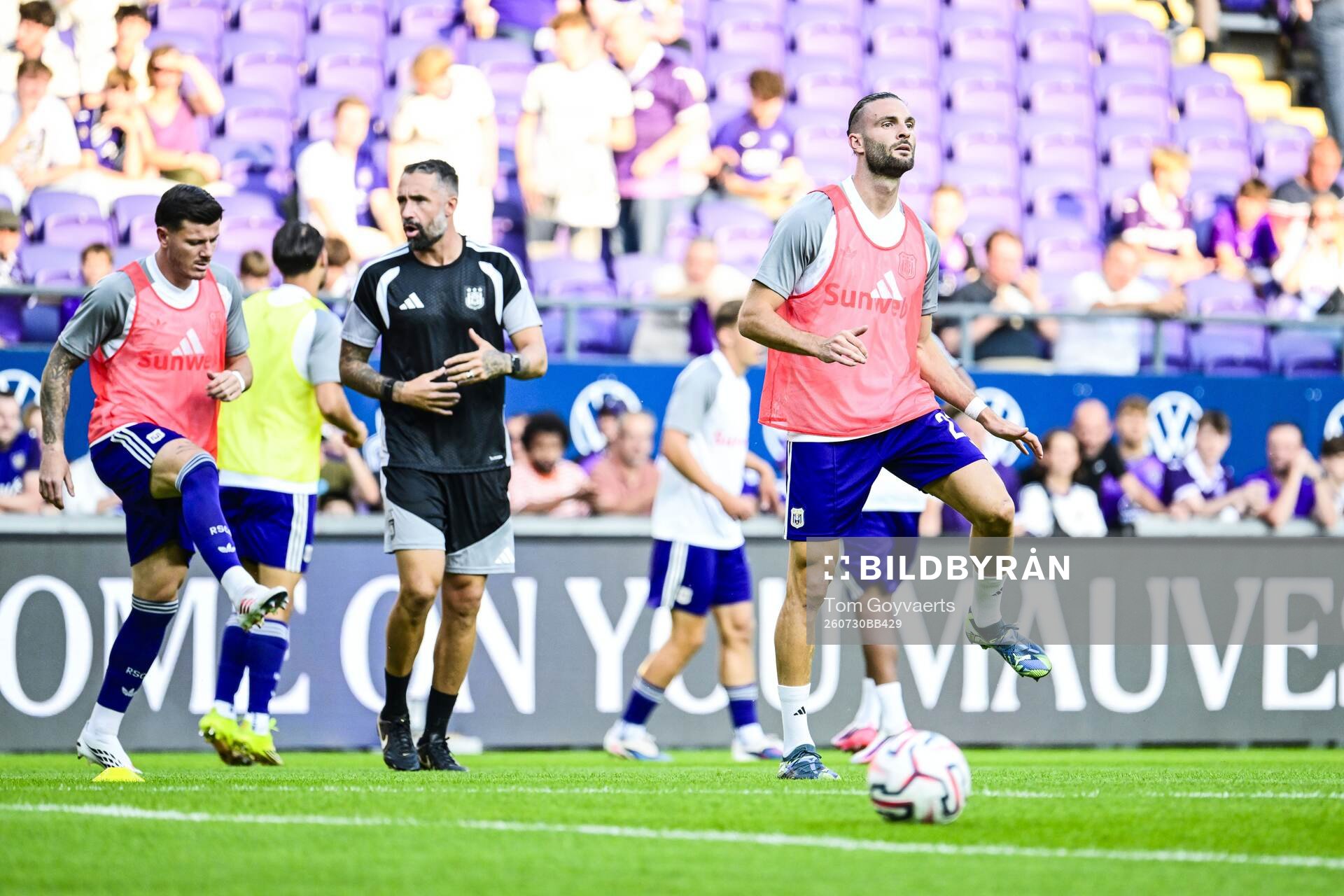 Football, Europa League, Qualifier, Anderlecht - Hammarby