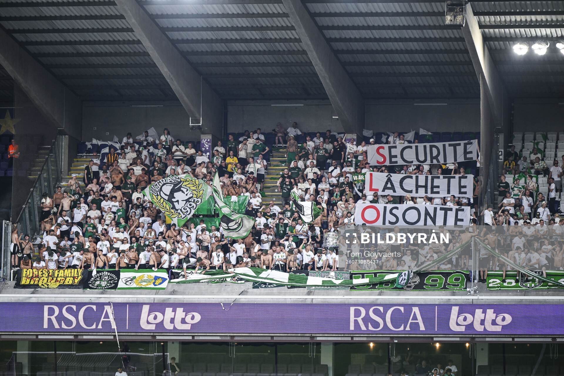 Football, Europa League, Qualifier, Anderlecht - Hammarby