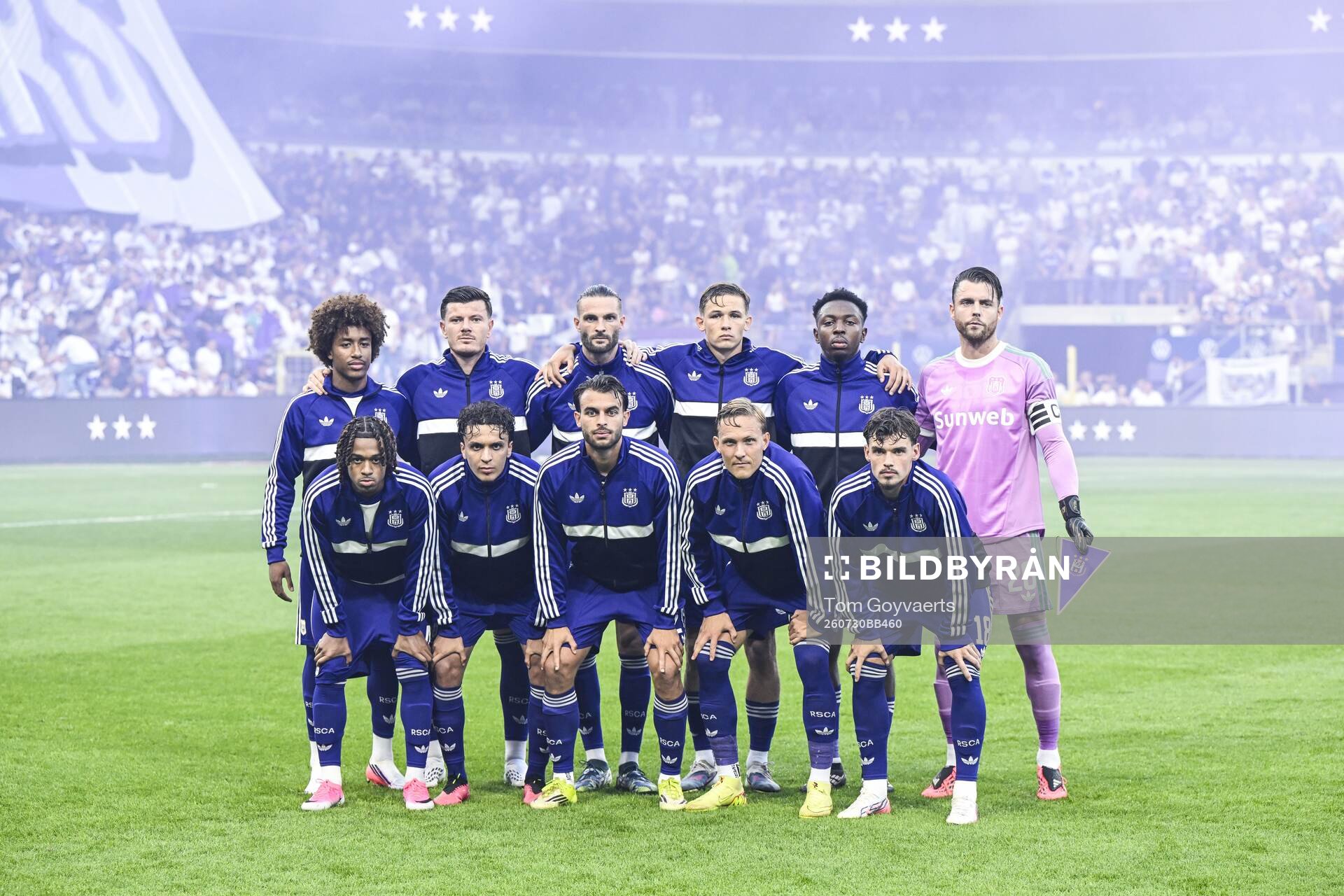 Football, Europa League, Qualifier, Anderlecht - Hammarby