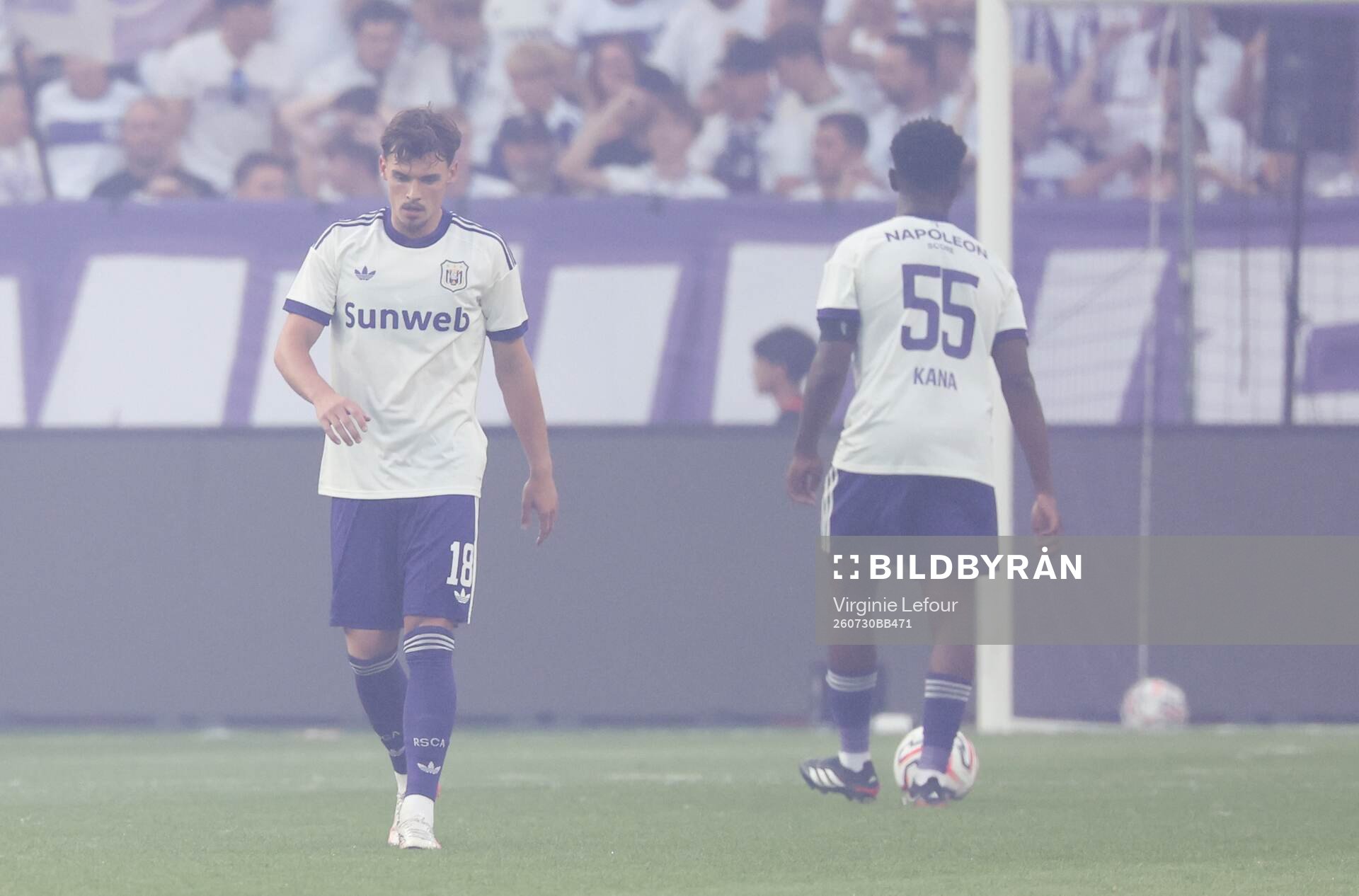 Football, Europa League, Qualifier, Anderlecht - Hammarby