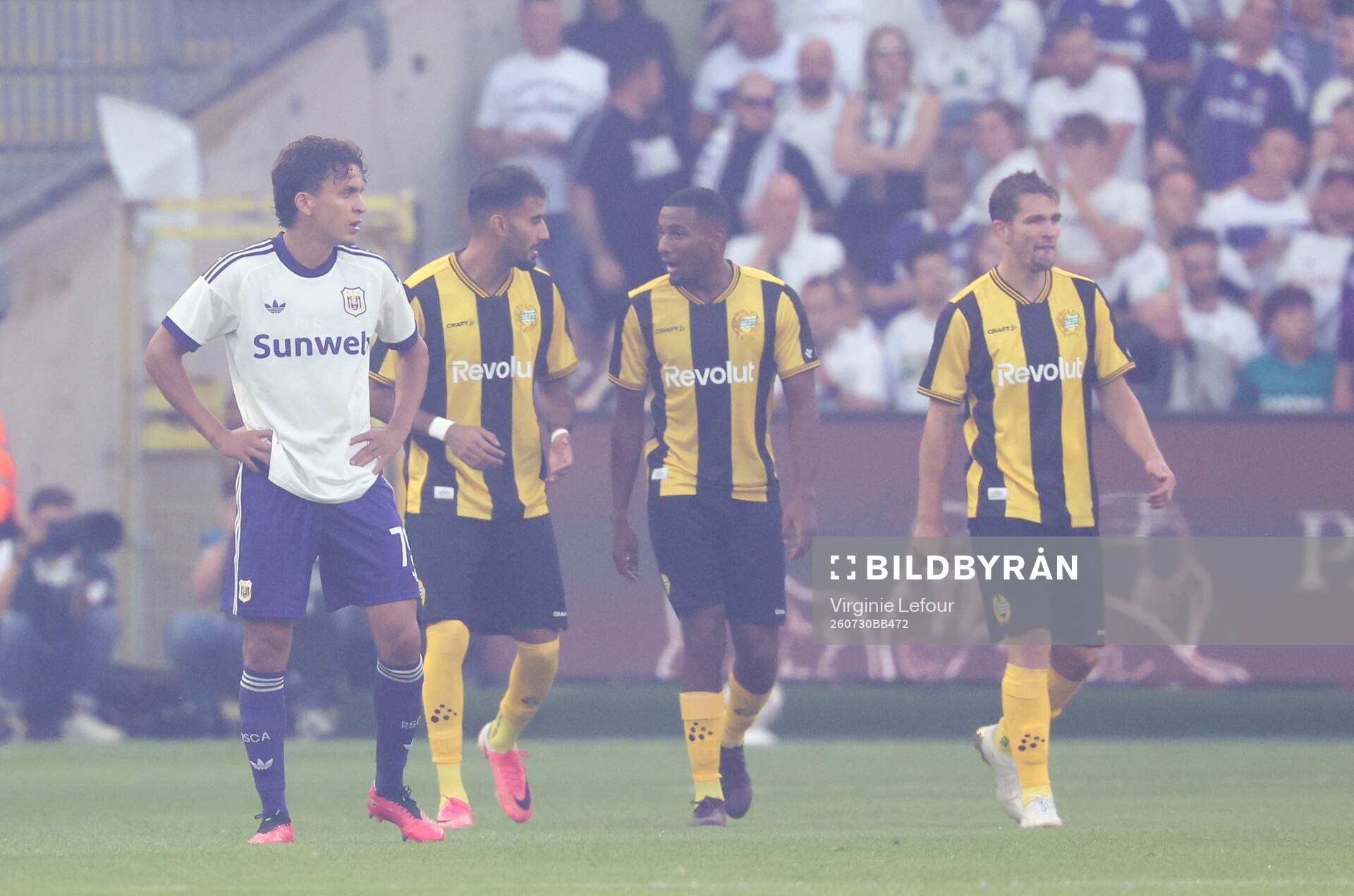 Football, Europa League, Qualifier, Anderlecht - Hammarby