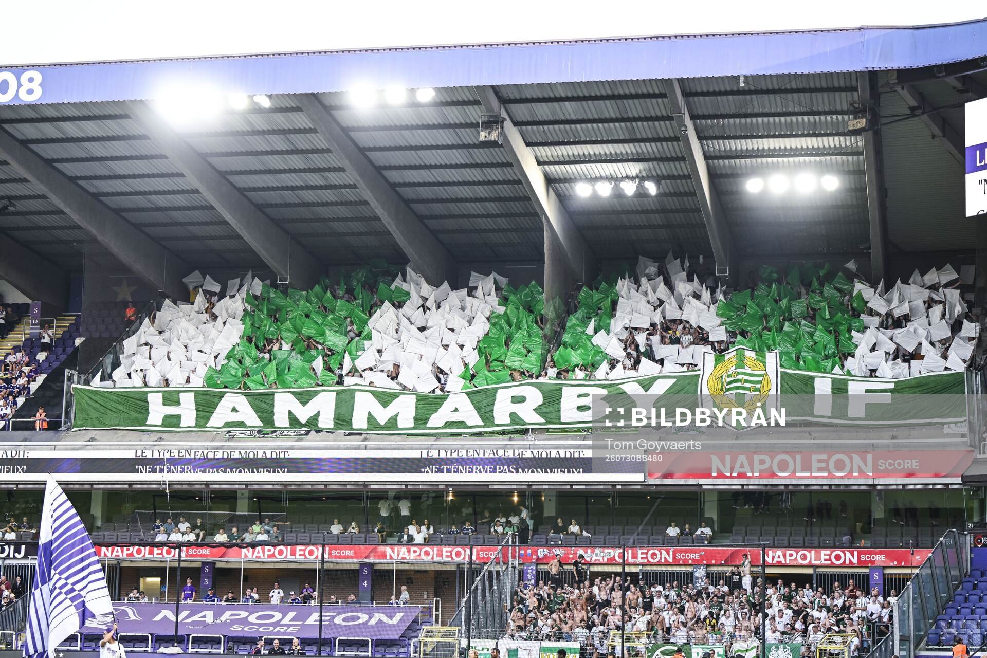 Football, Europa League, Qualifier, Anderlecht - Hammarby