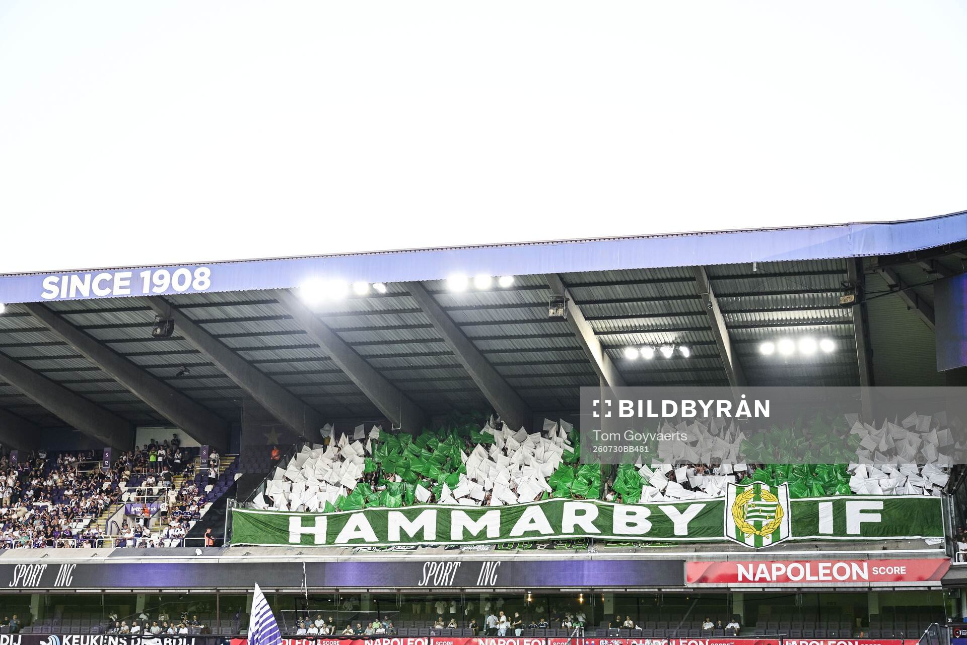 Football, Europa League, Qualifier, Anderlecht - Hammarby