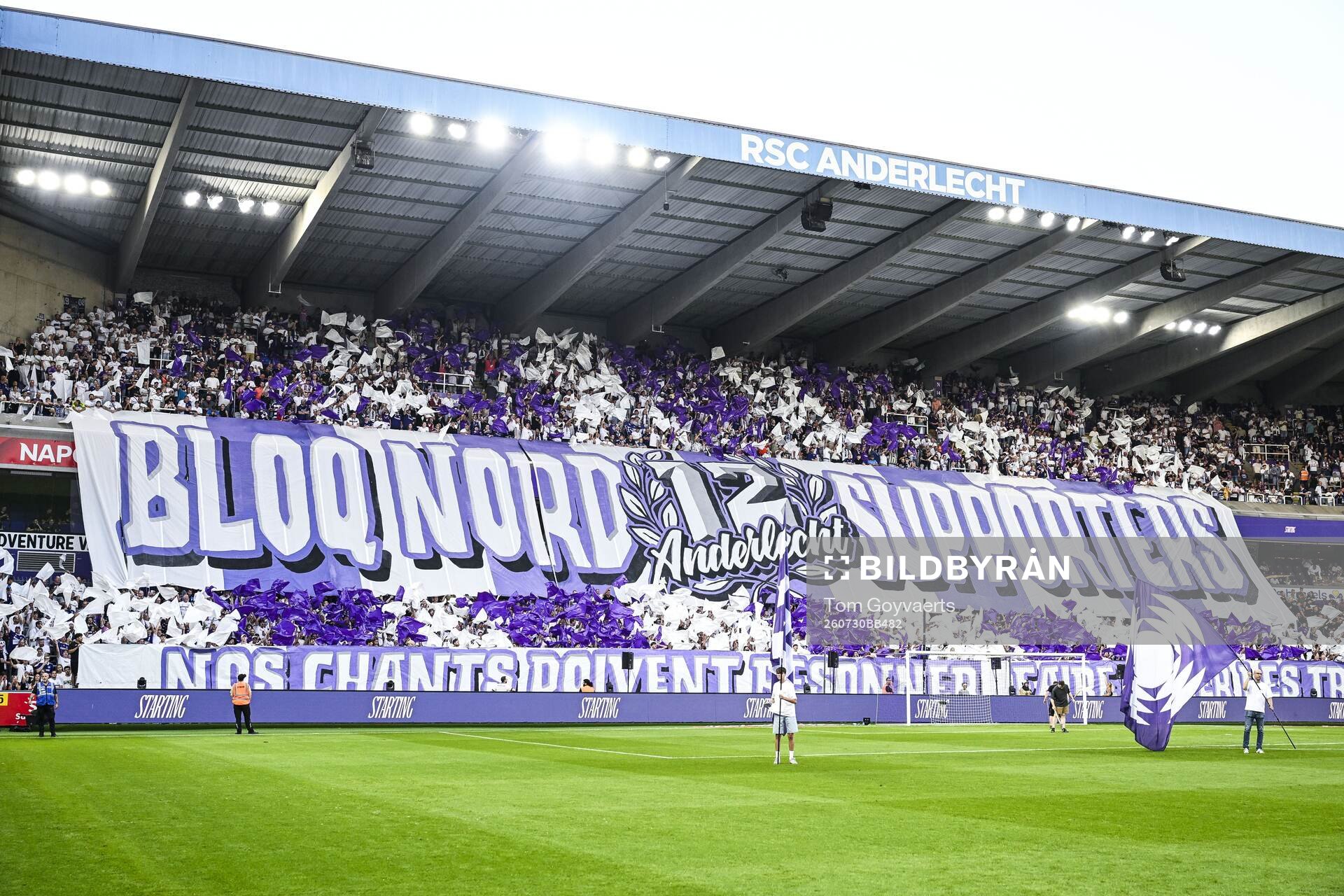 Football, Europa League, Qualifier, Anderlecht - Hammarby