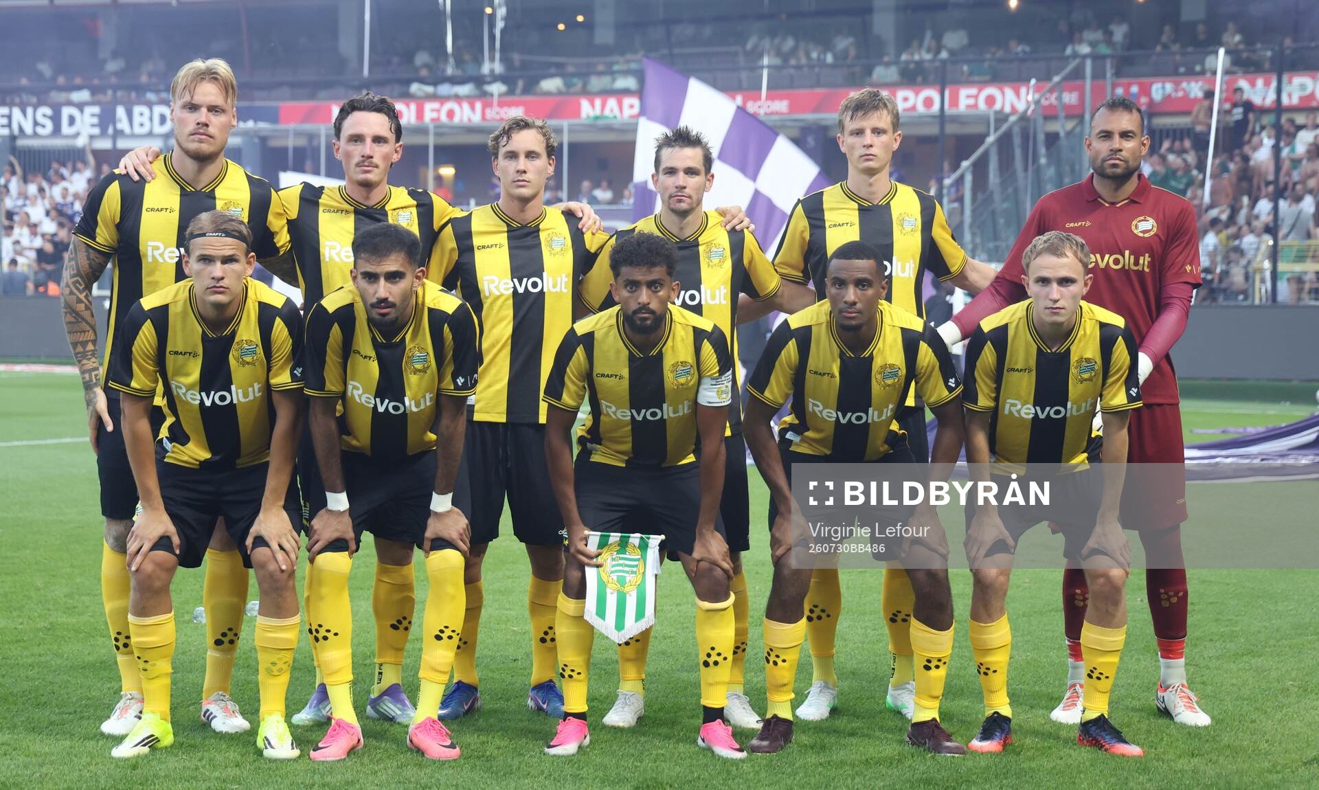 Football, Europa League, Qualifier, Anderlecht - Hammarby