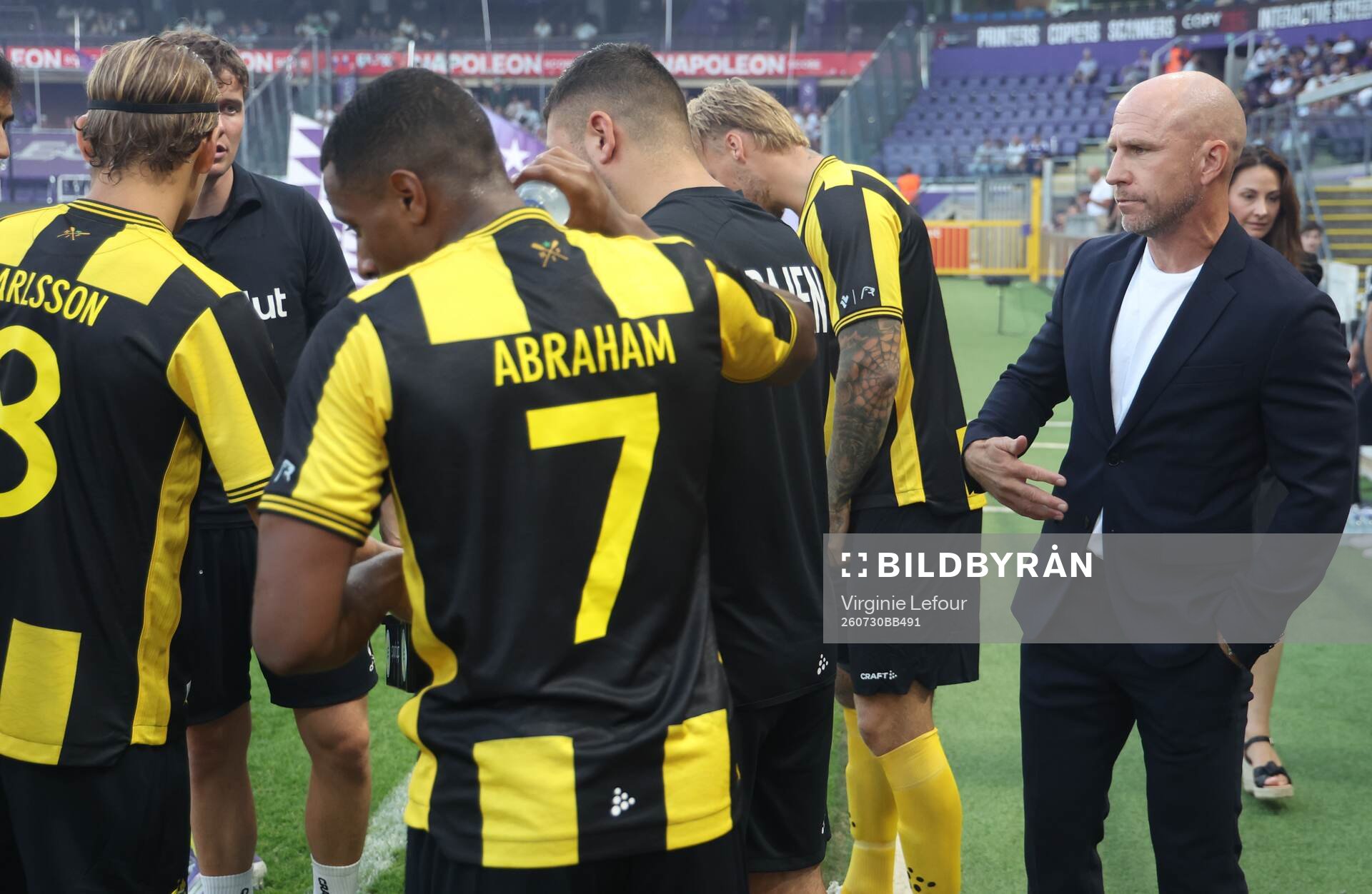 Football, Europa League, Qualifier, Anderlecht - Hammarby
