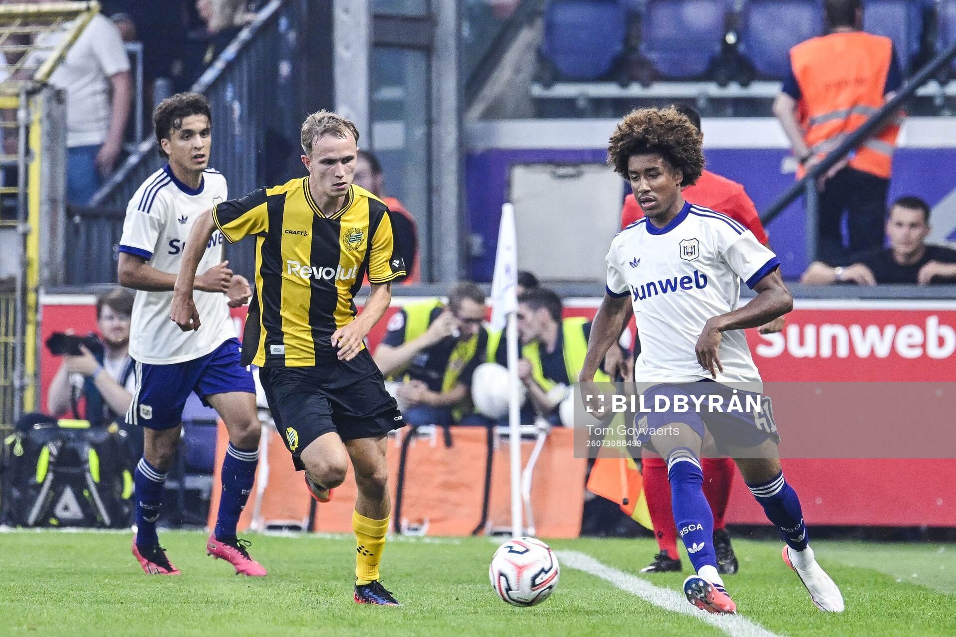 Football, Europa League, Qualifier, Anderlecht - Hammarby
