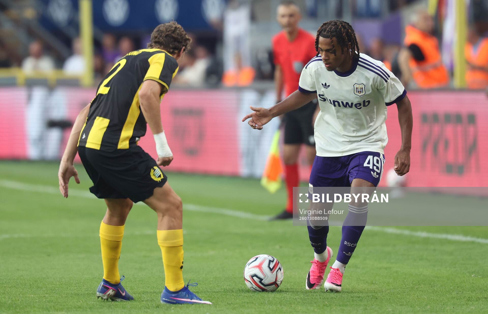 Football, Europa League, Qualifier, Anderlecht - Hammarby