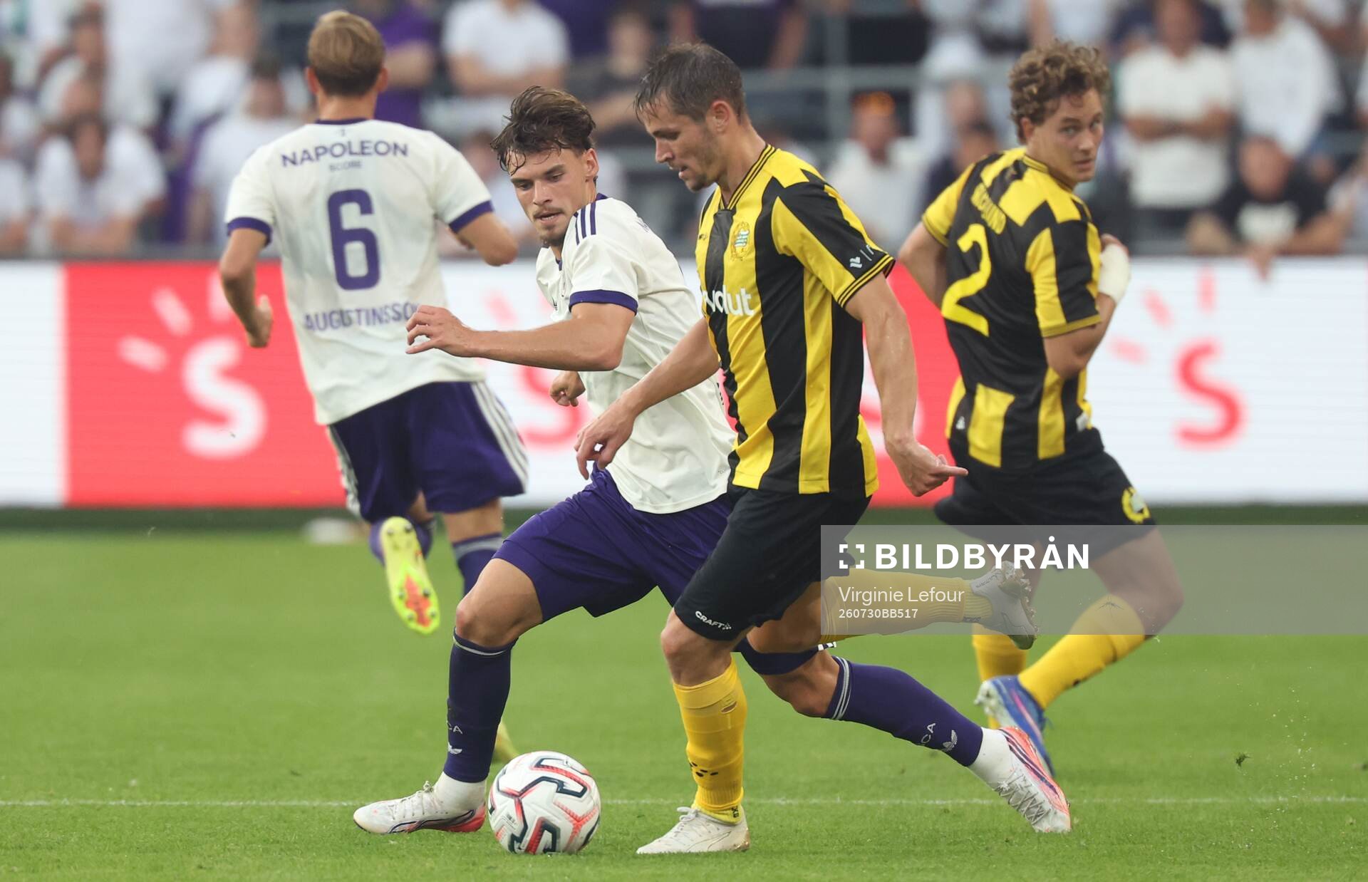 Football, Europa League, Qualifier, Anderlecht - Hammarby