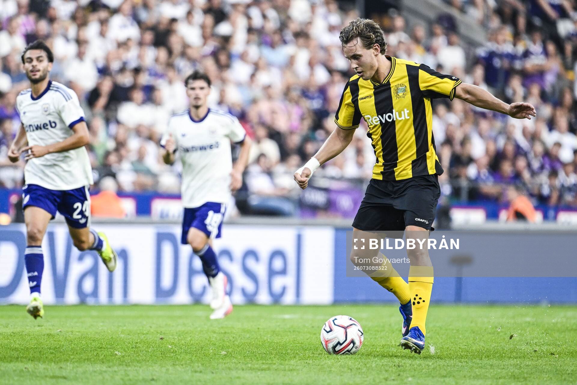Football, Europa League, Qualifier, Anderlecht - Hammarby